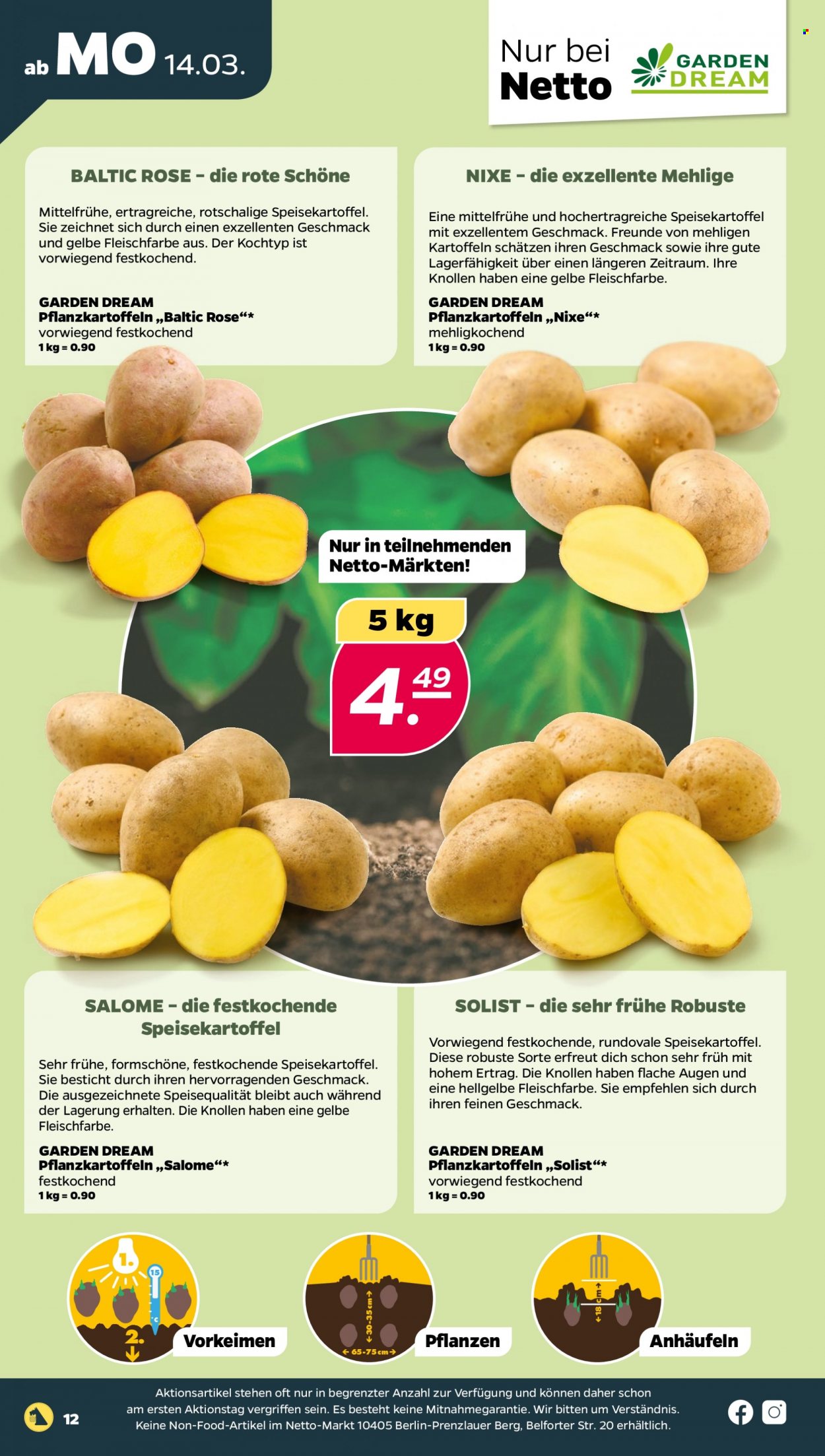 Netto Prospekte  - 14.03.2022 - 19.03.2022. Seite 12