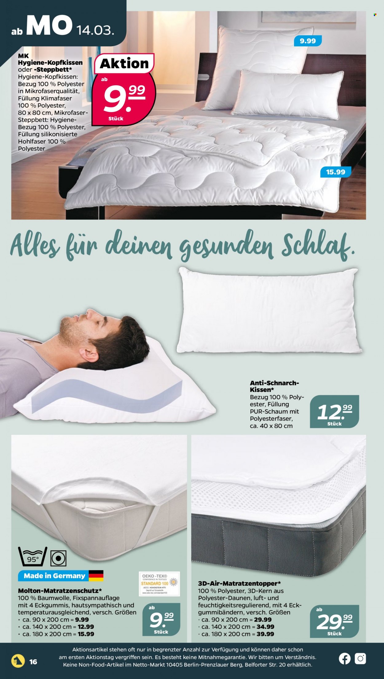 Netto Prospekte  - 14.03.2022 - 19.03.2022. Seite 16