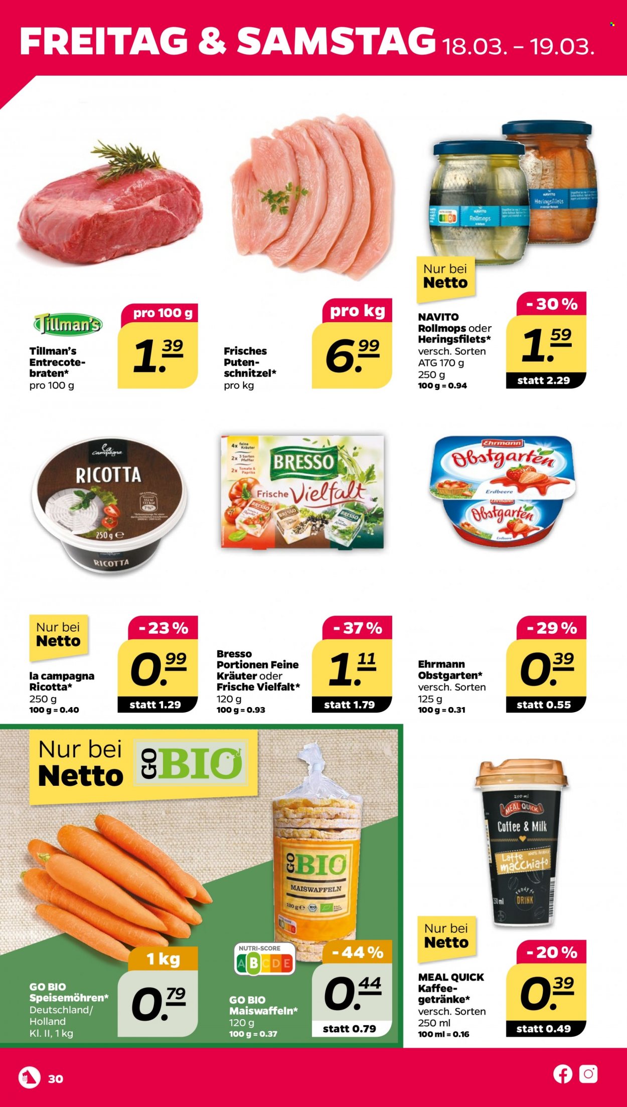 Netto Prospekte  - 14.03.2022 - 19.03.2022. Seite 30