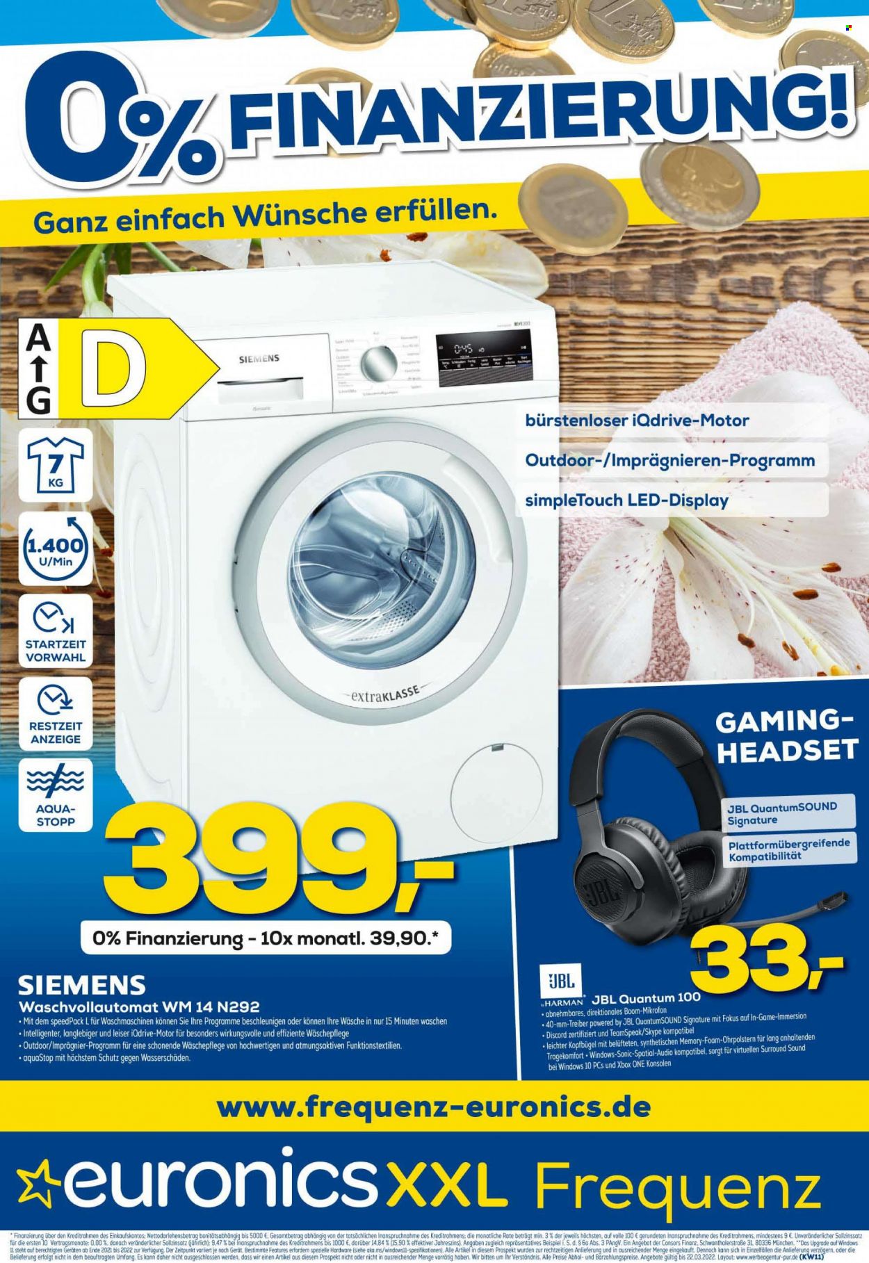 Euronics Prospekte  - 9.03.2022 - 15.03.2022. Seite 1