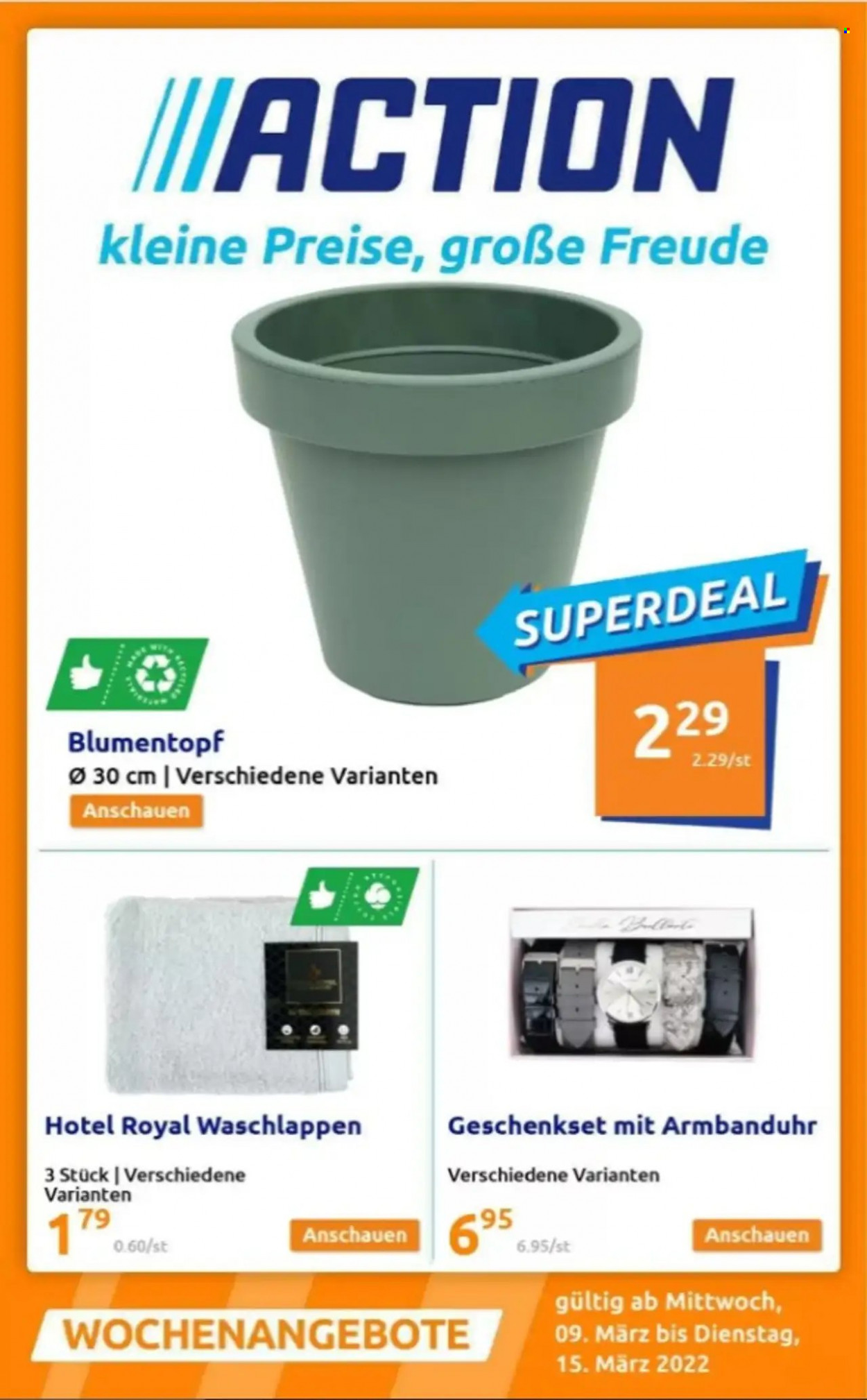 Action Prospekte  - 9.03.2022 - 15.03.2022. Seite 1