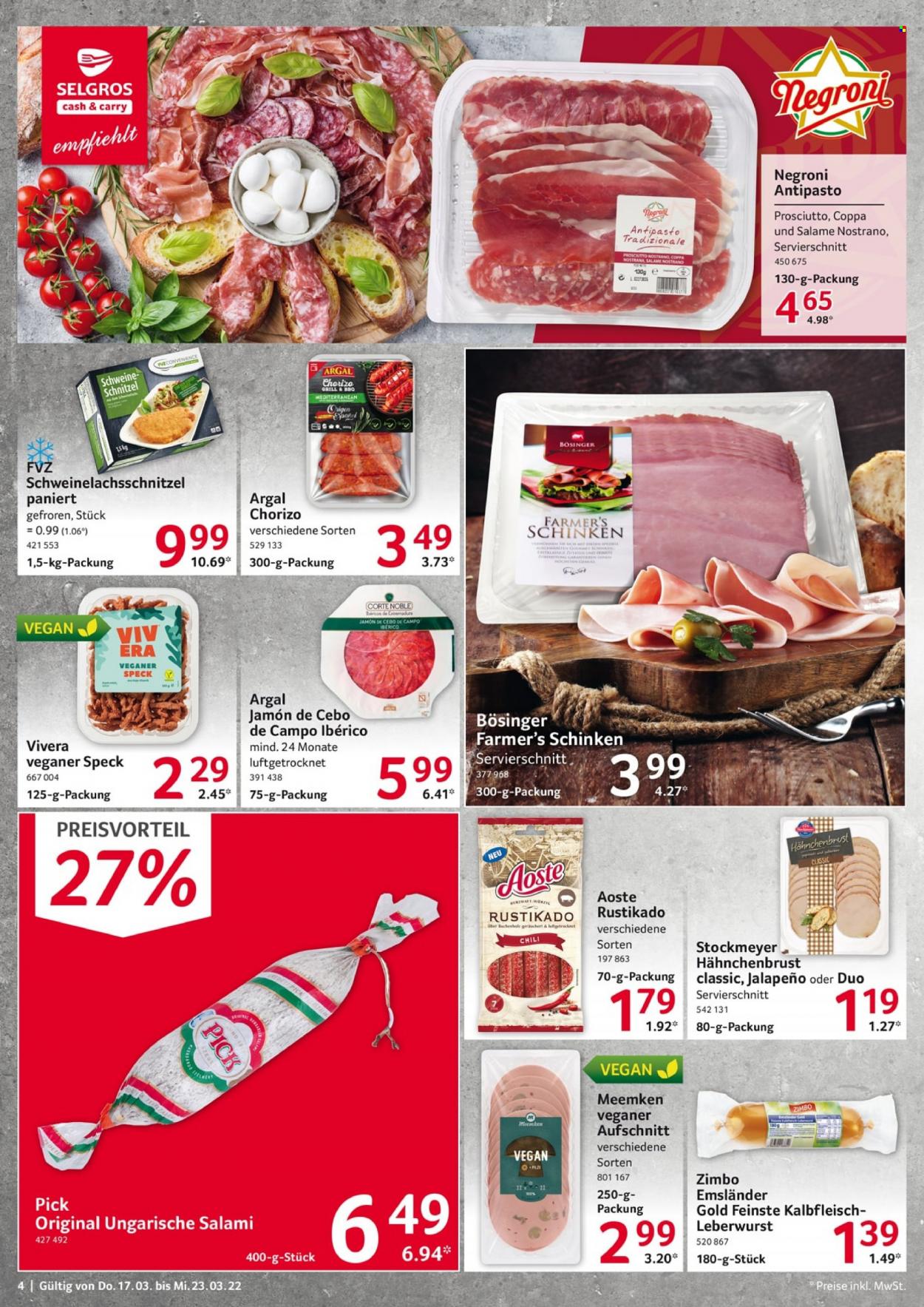 Selgros Prospekte  - 17.03.2022 - 23.03.2022. Seite 4