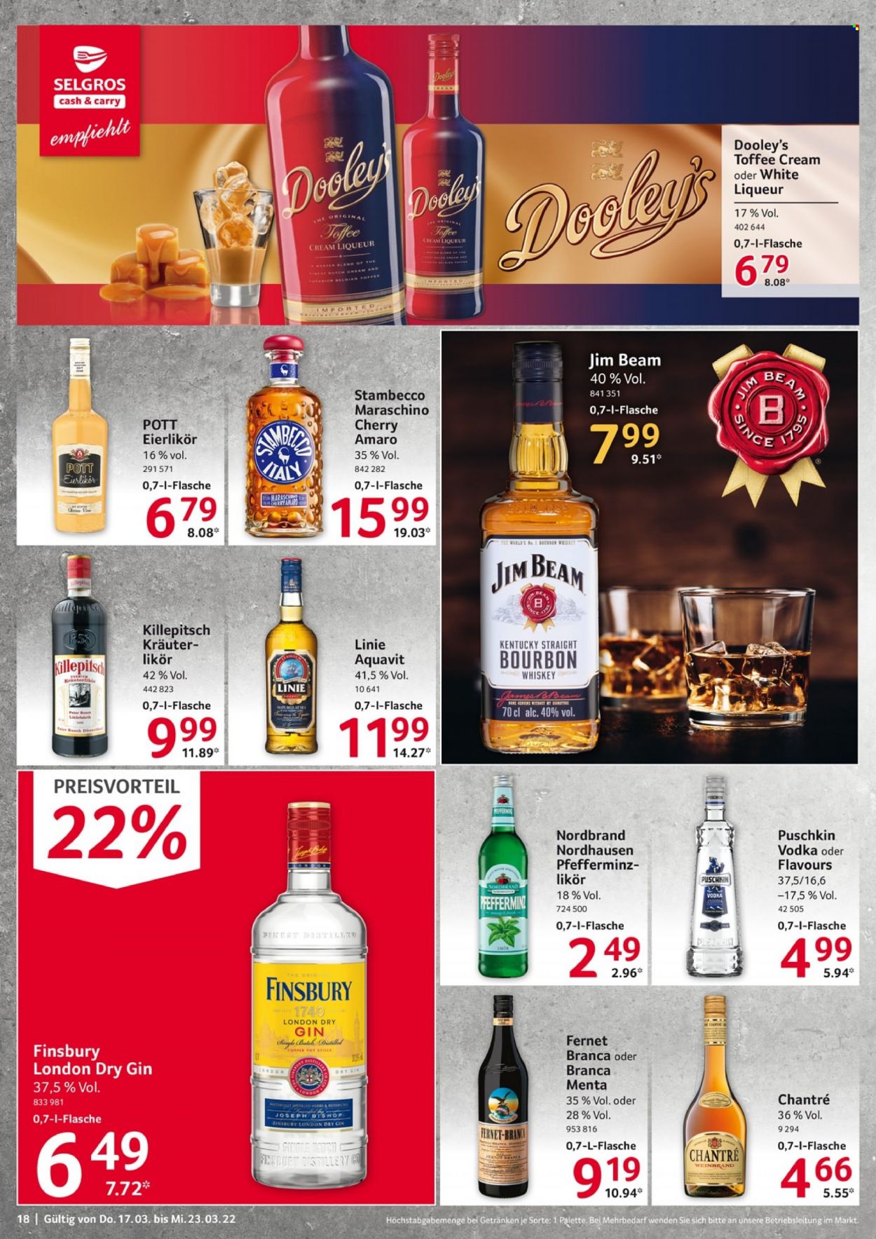 Selgros Prospekte  - 17.03.2022 - 23.03.2022. Seite 18