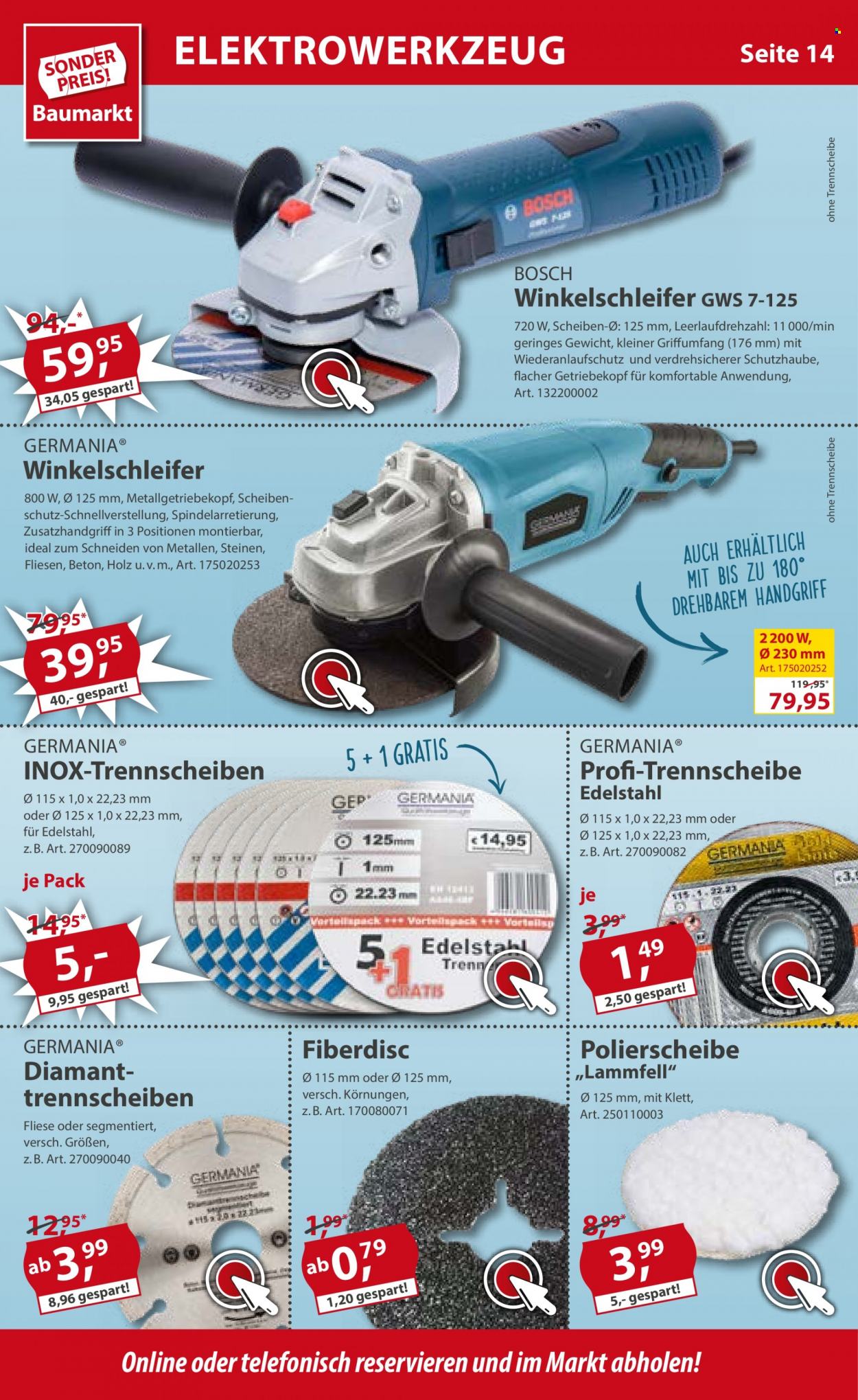 Sonderpreis-Baumarkt Prospekte  - 19.03.2022 - 25.03.2022. Seite 14