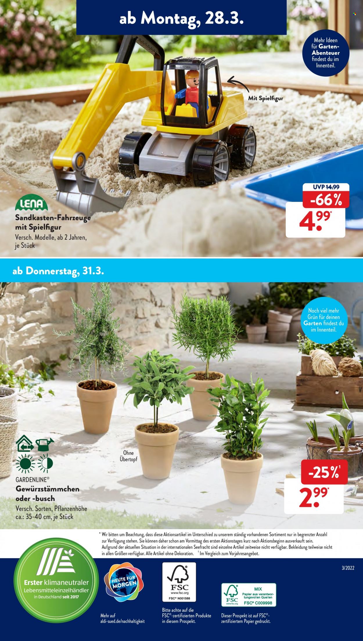 ALDI SÜD Prospekte  - 28.03.2022 - 2.04.2022. Seite 37