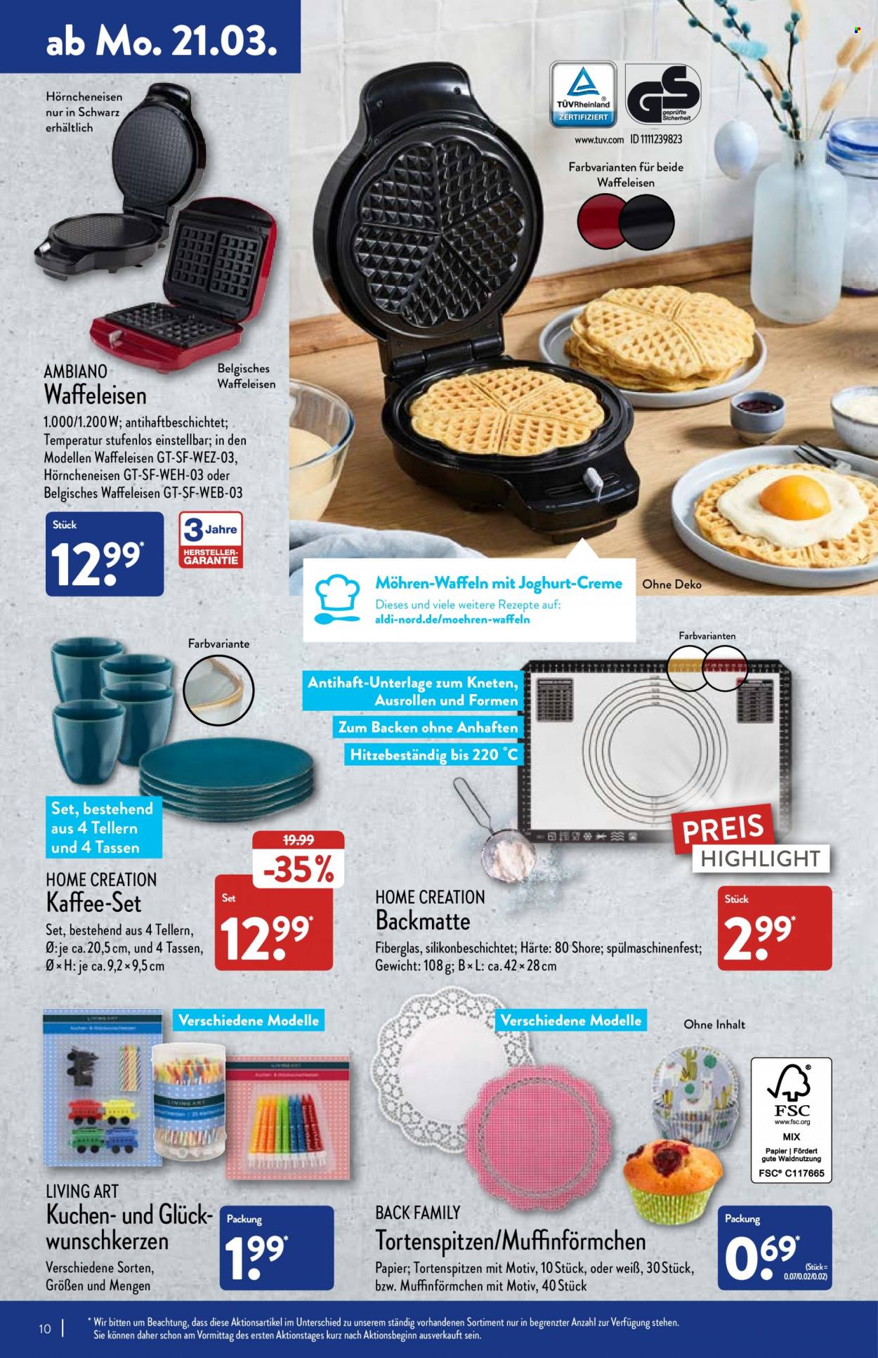 ALDI Nord Prospekte  - 21.03.2022 - 26.03.2022. Seite 10