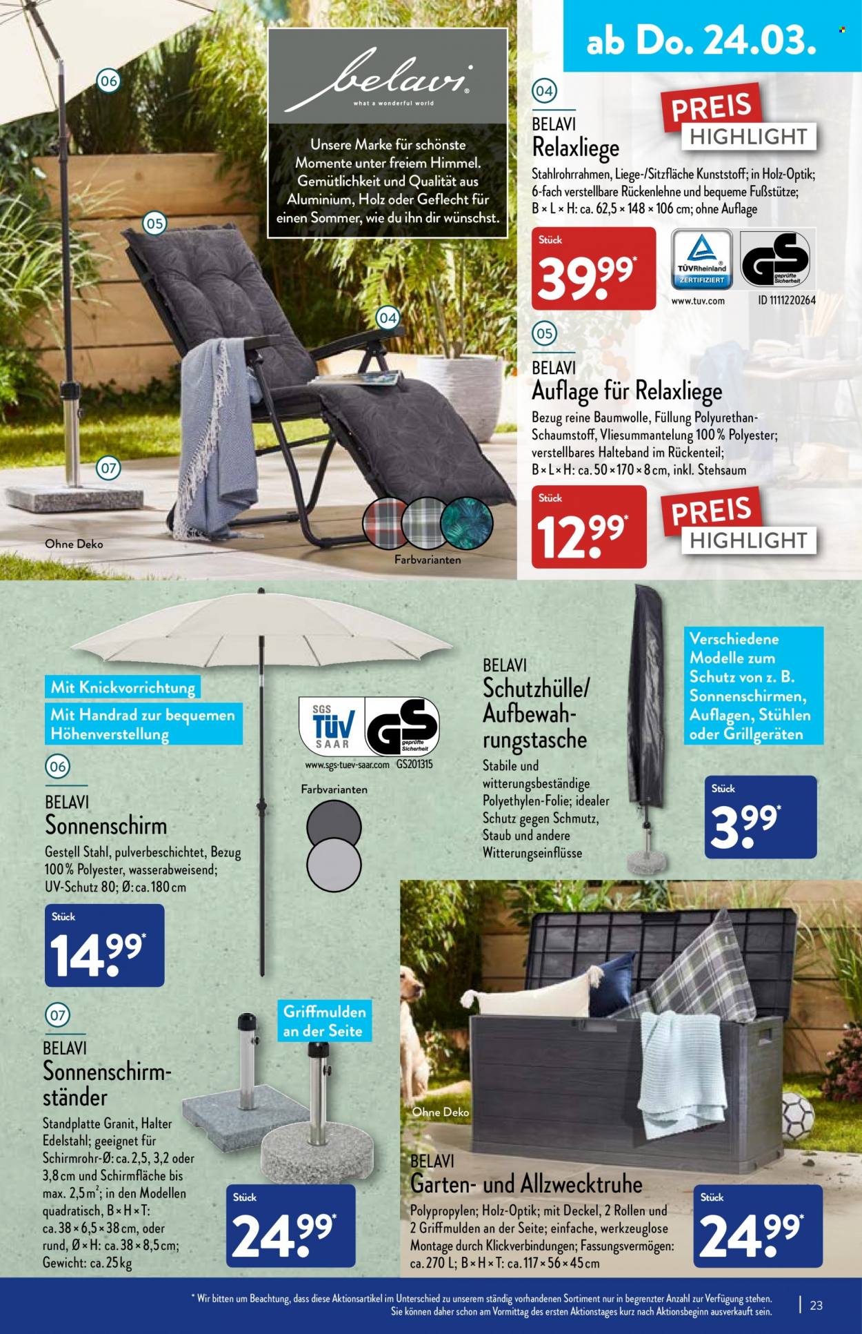 ALDI Nord Prospekte  - 21.03.2022 - 26.03.2022. Seite 23