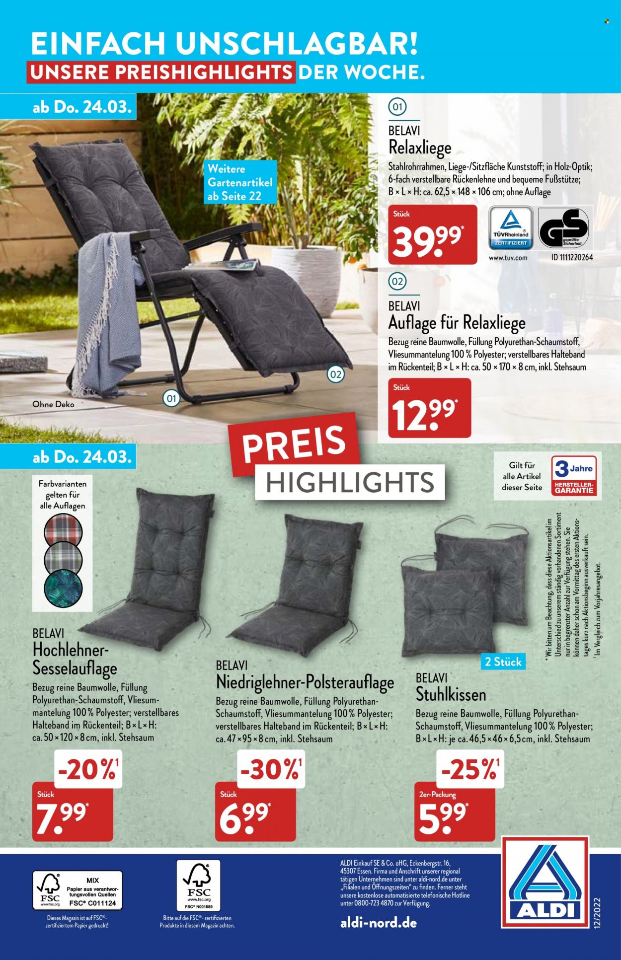 ALDI Nord Prospekte  - 21.03.2022 - 26.03.2022. Seite 36