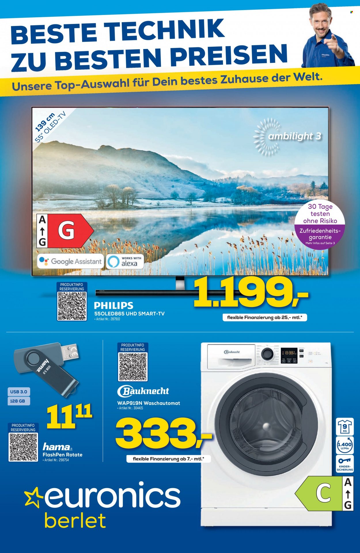 Euronics Prospekte  - 12.03.2022 - 20.03.2022. Seite 1