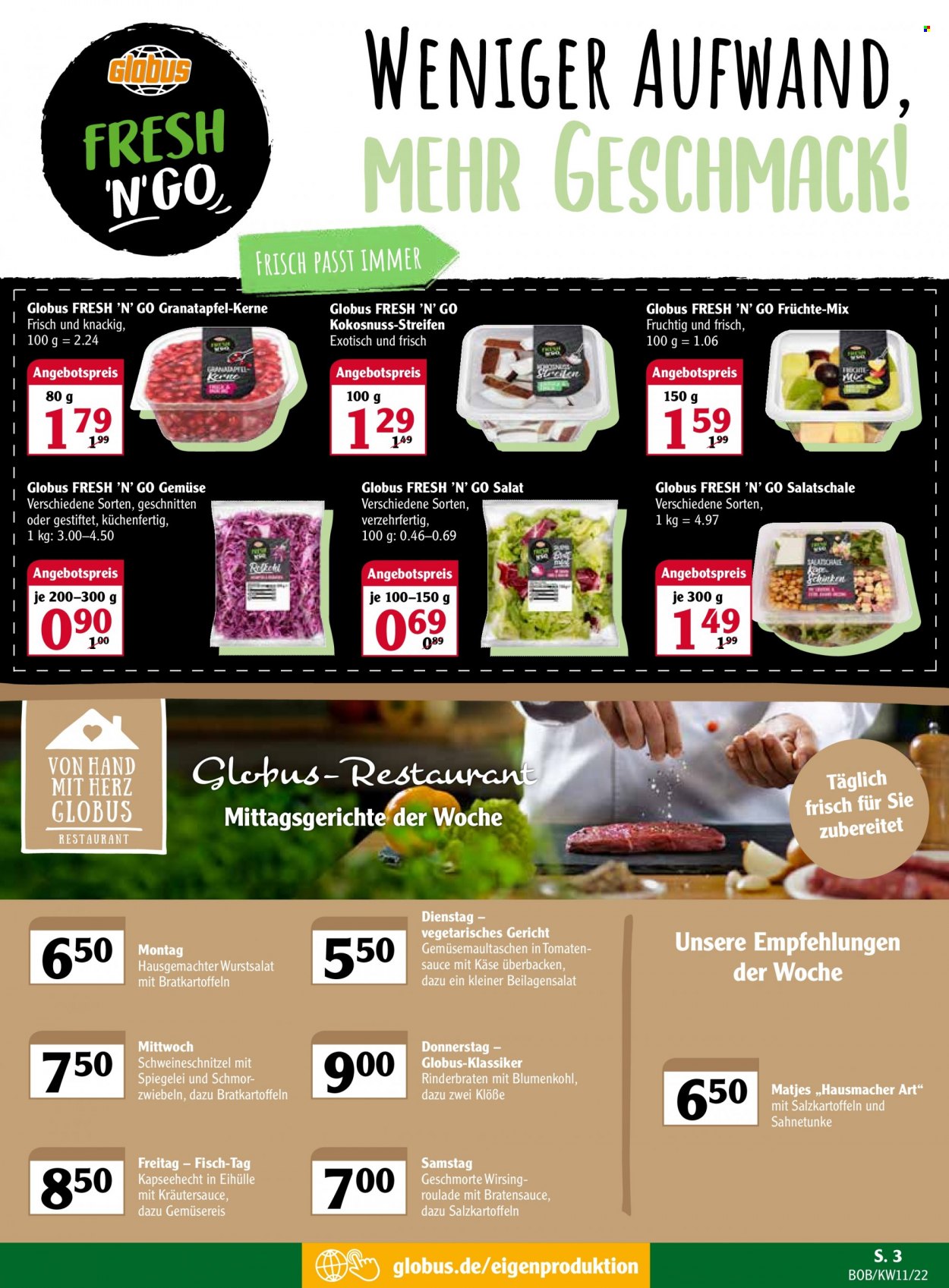 Globus Prospekte  - 14.03.2022 - 19.03.2022. Seite 3