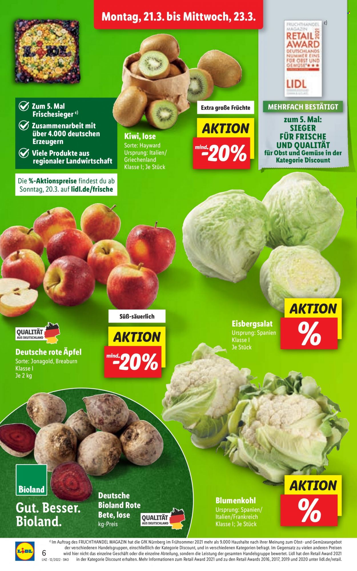 Lidl Prospekte  - 21.03.2022 - 26.03.2022. Seite 6