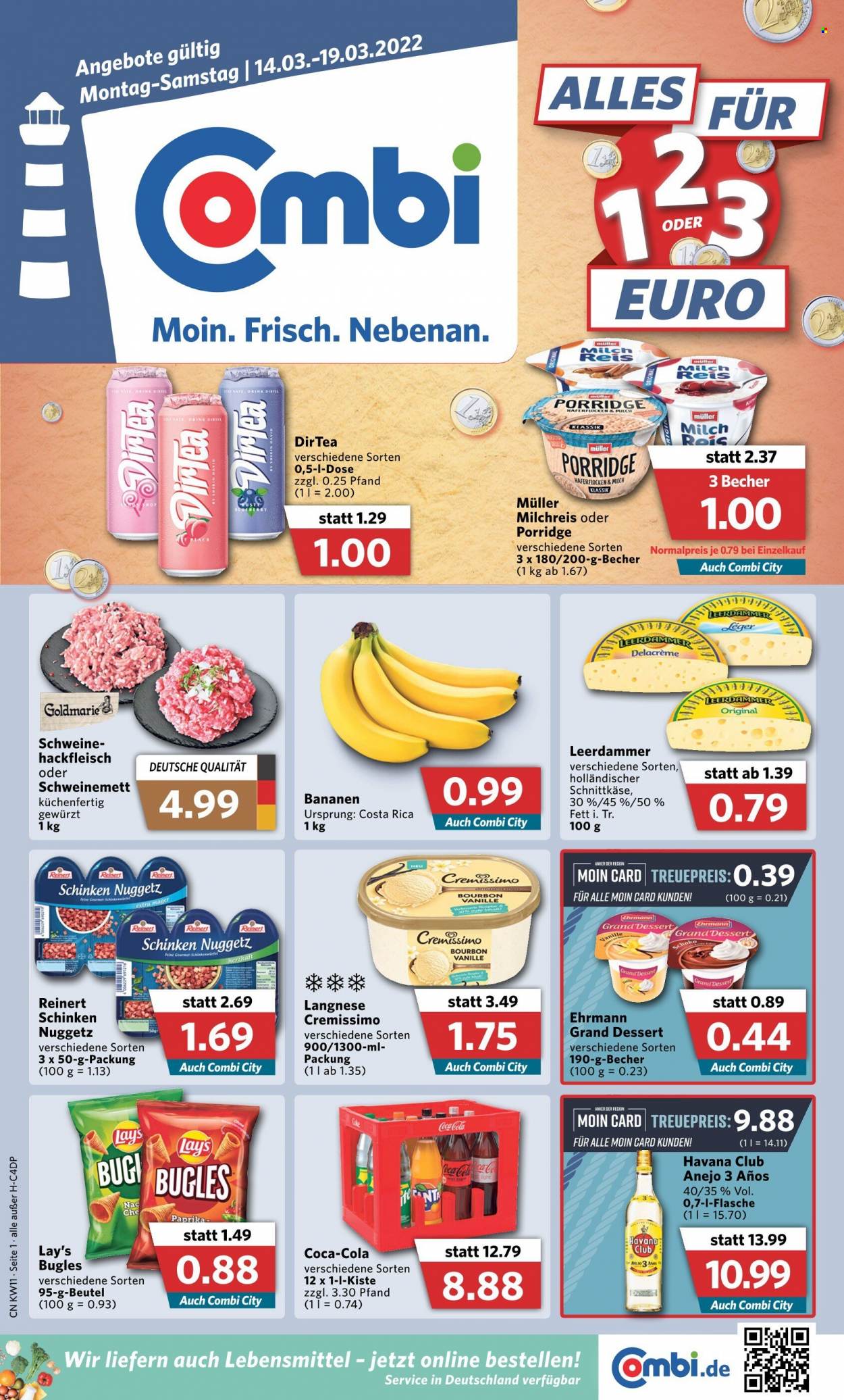 Combi Prospekte  - 14.03.2022 - 19.03.2022. Seite 1