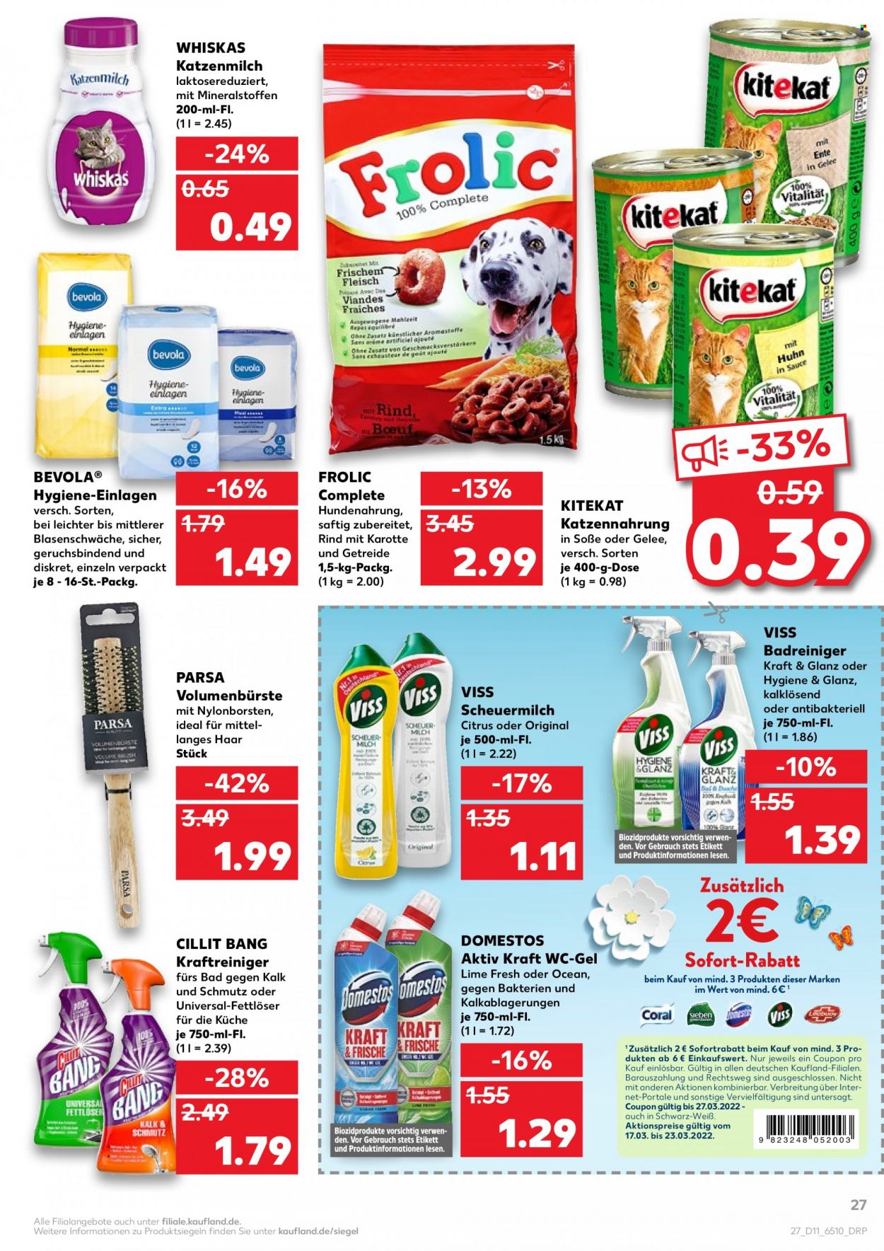 Kaufland Prospekte  - 17.03.2022 - 23.03.2022. Seite 27