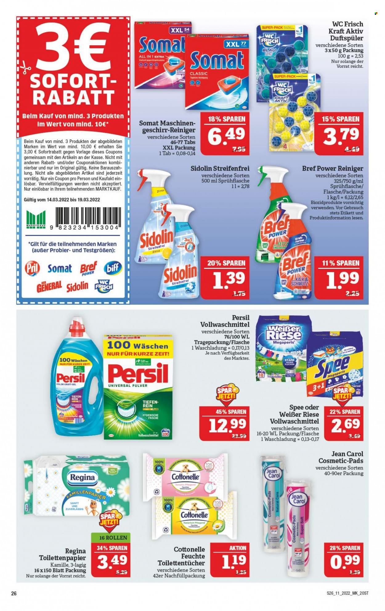 Marktkauf Prospekte  - 14.03.2022 - 19.03.2022. Seite 26
