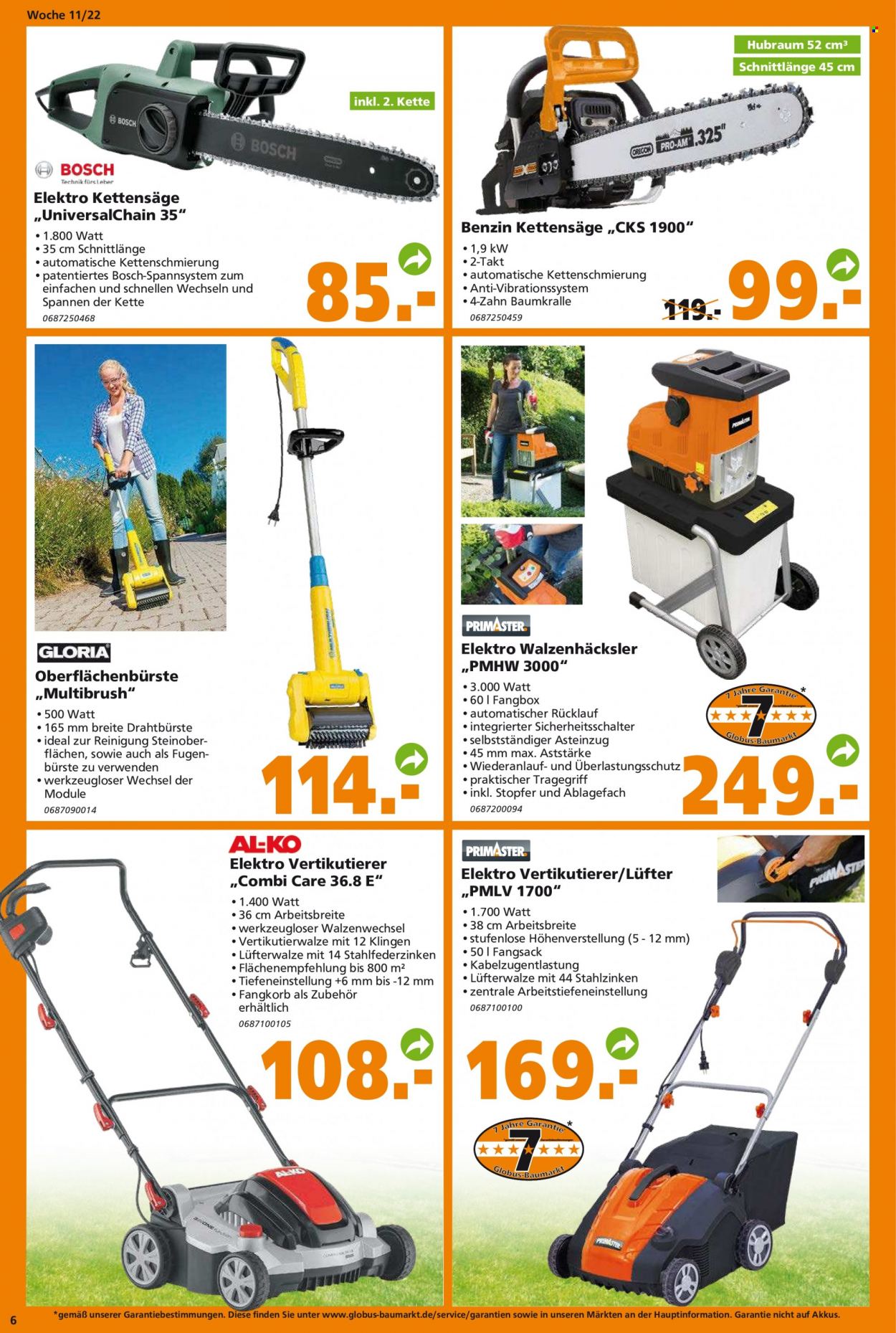 Globus Baumarkt Prospekte  - 14.03.2022 - 19.03.2022. Seite 6