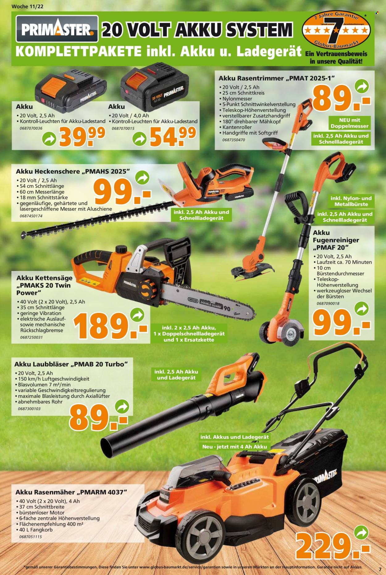 Globus Baumarkt Prospekte  - 14.03.2022 - 19.03.2022. Seite 7