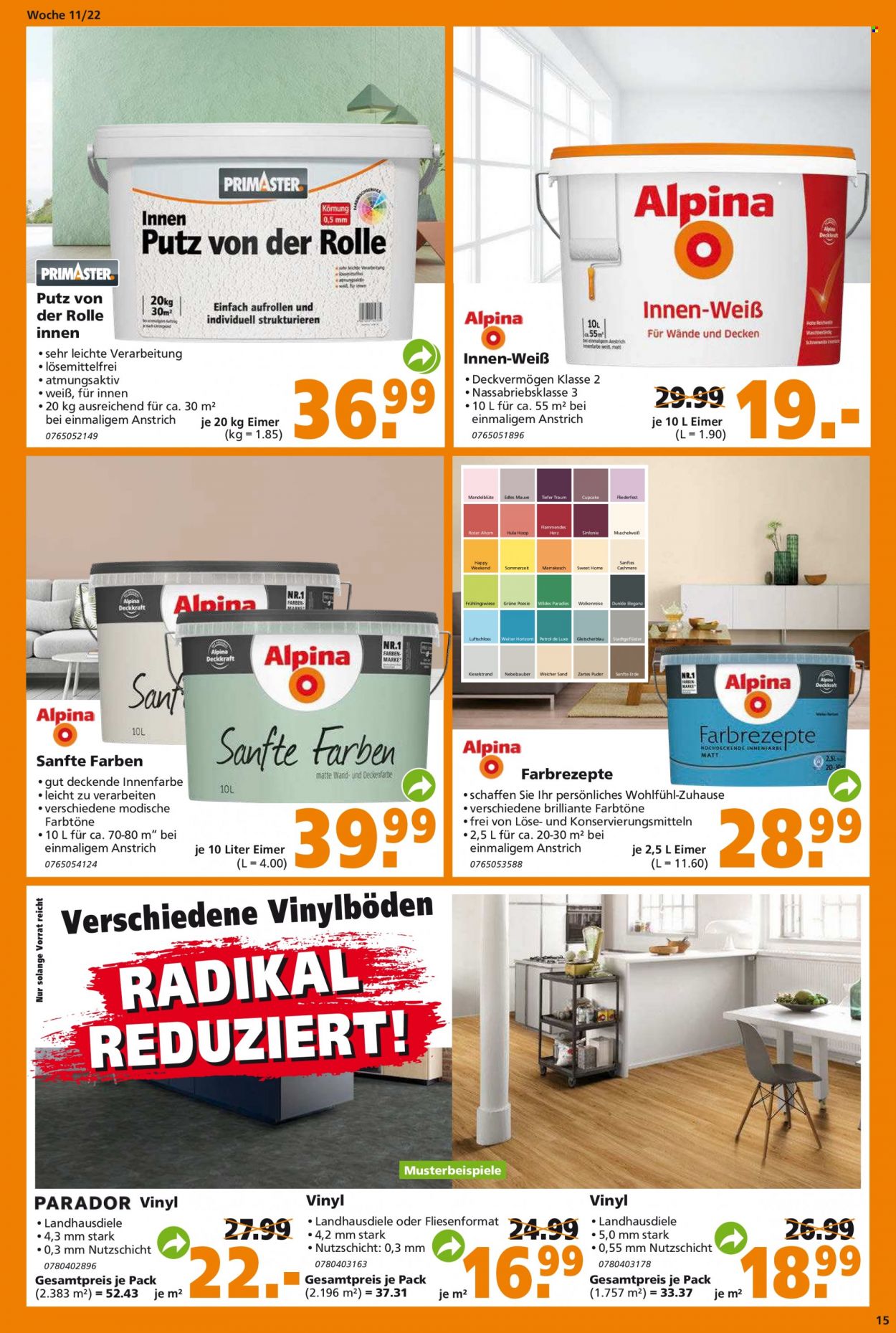 Globus Baumarkt Prospekte  - 14.03.2022 - 19.03.2022. Seite 15