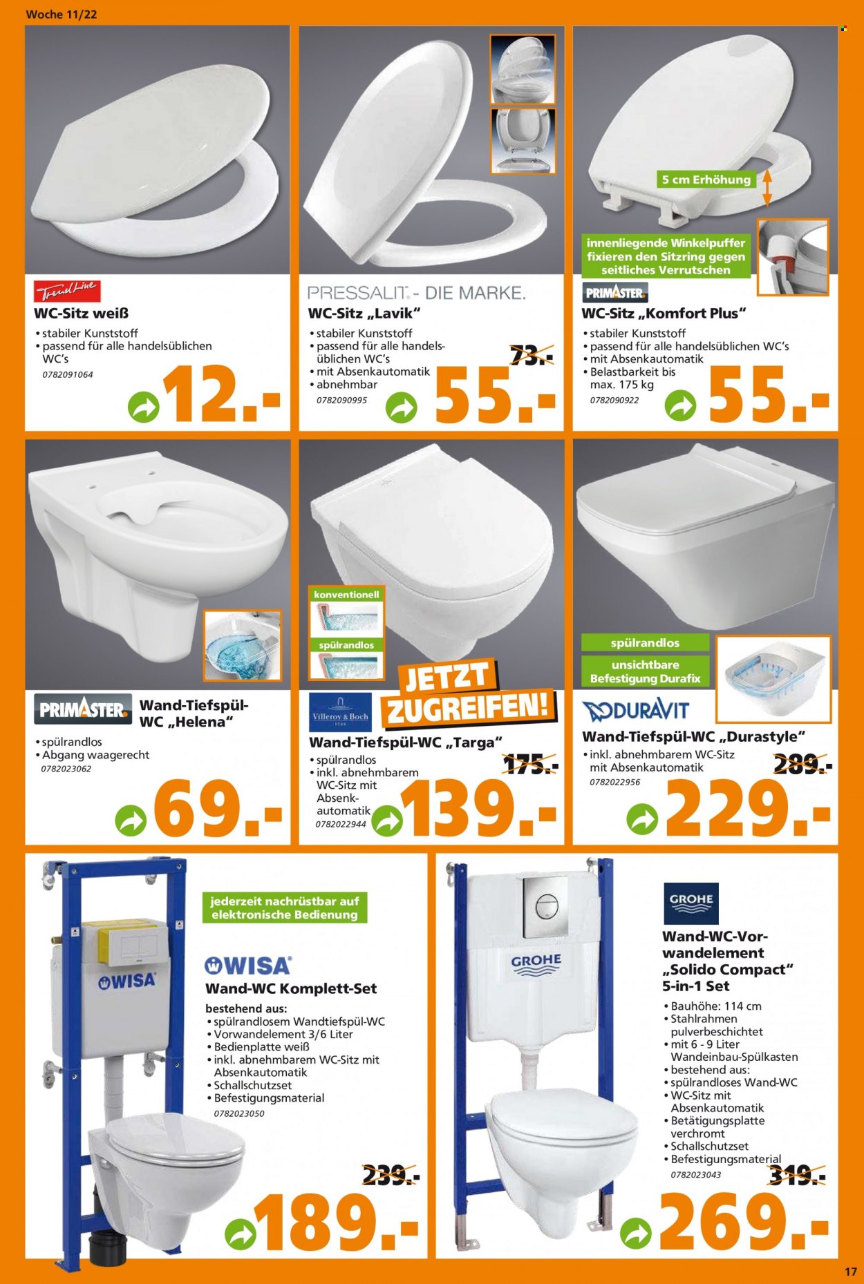 Globus Baumarkt Prospekte  - 14.03.2022 - 19.03.2022. Seite 17