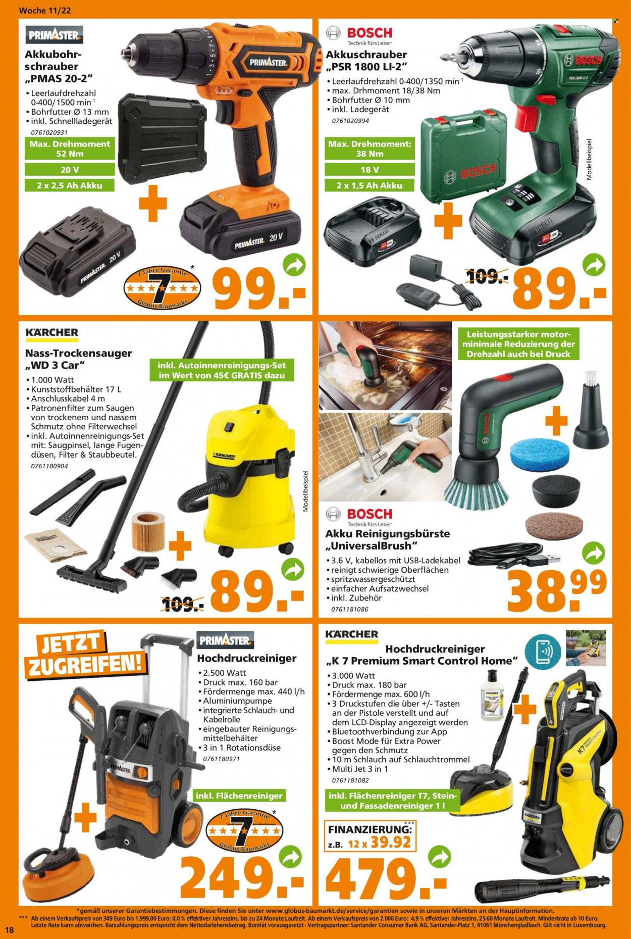 Globus Baumarkt Prospekte  - 14.03.2022 - 19.03.2022. Seite 18
