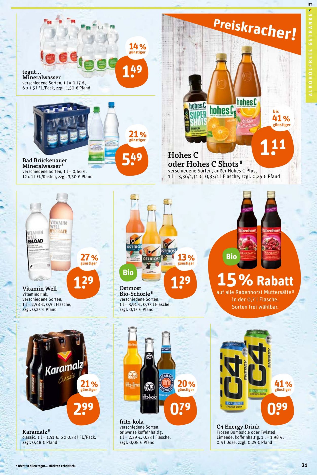 tegut... Prospekte  - 14.03.2022 - 19.03.2022. Seite 21