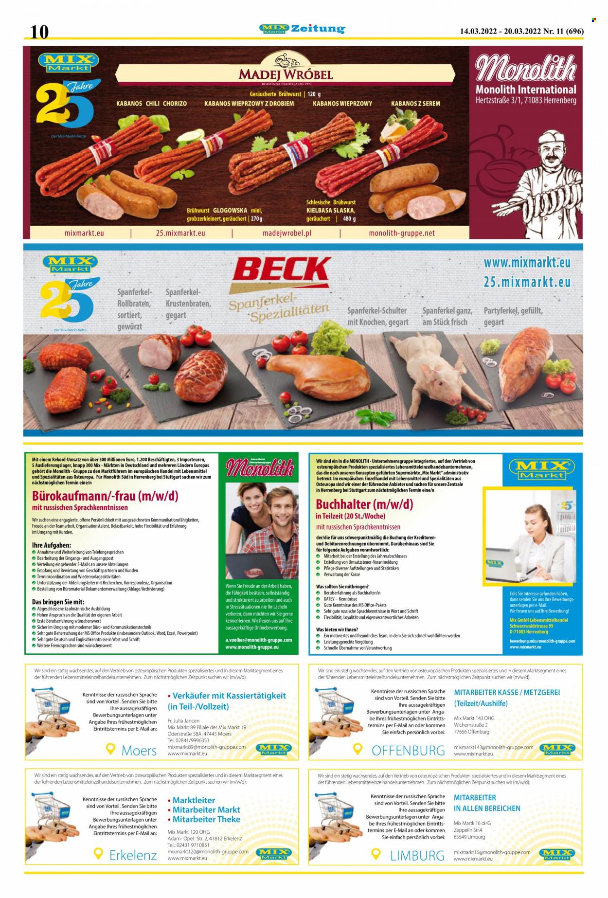 Mix Markt Prospekte  - 14.03.2022 - 20.03.2022. Seite 3
