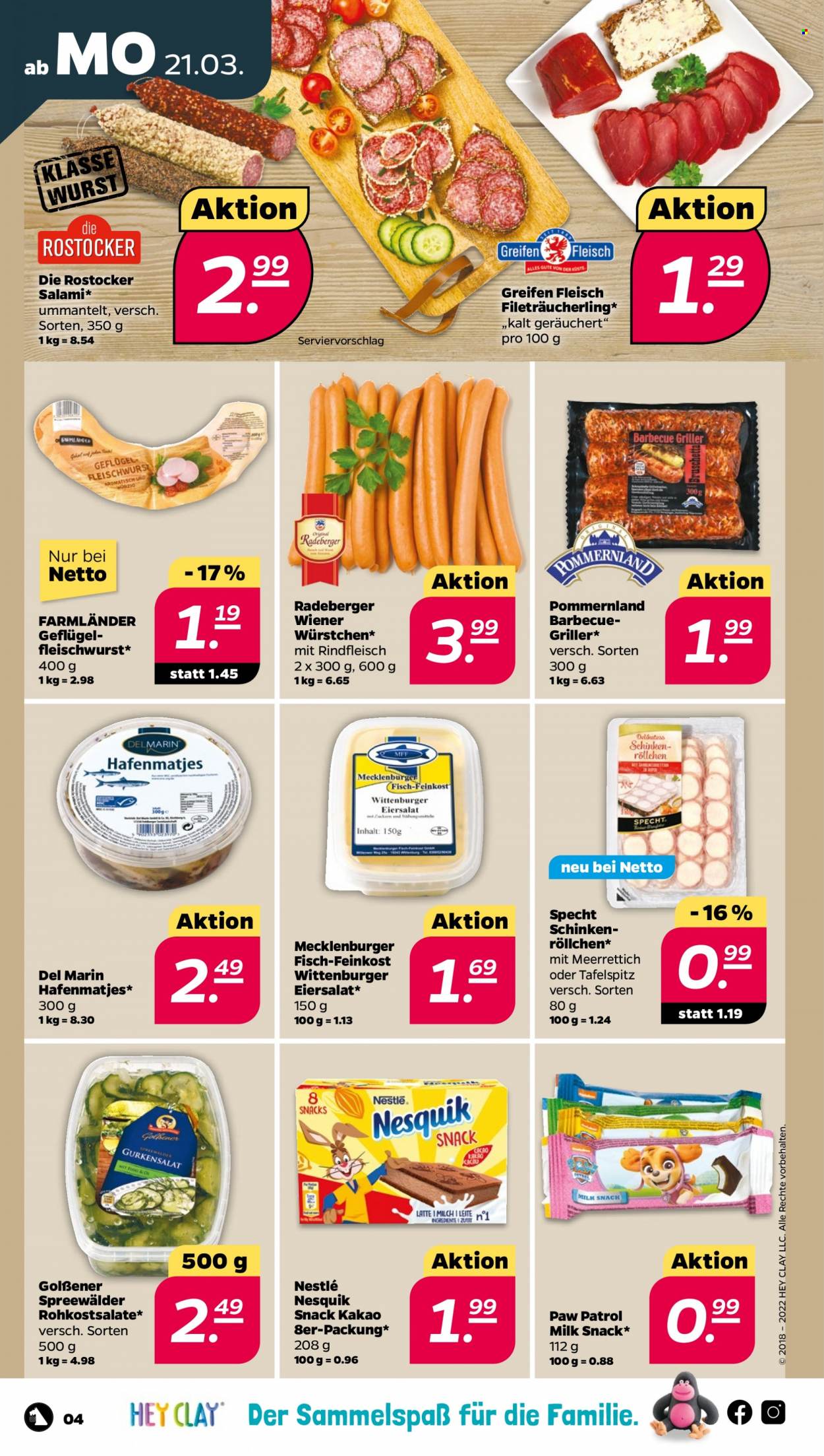 Netto Prospekte  - 21.03.2022 - 26.03.2022. Seite 4