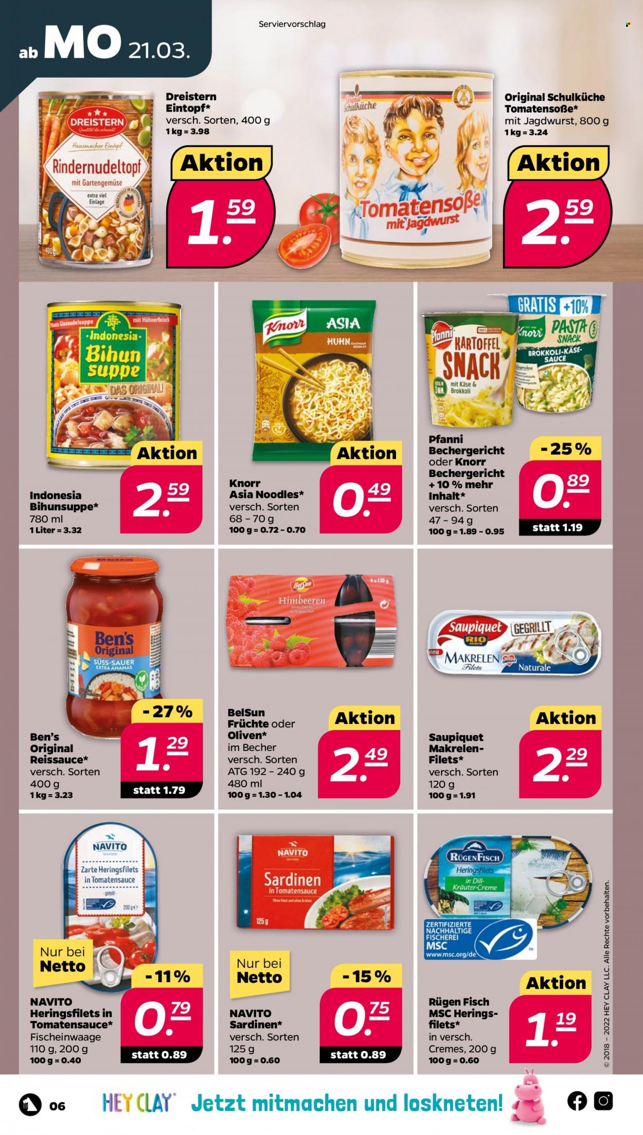 Netto Prospekte  - 21.03.2022 - 26.03.2022. Seite 6