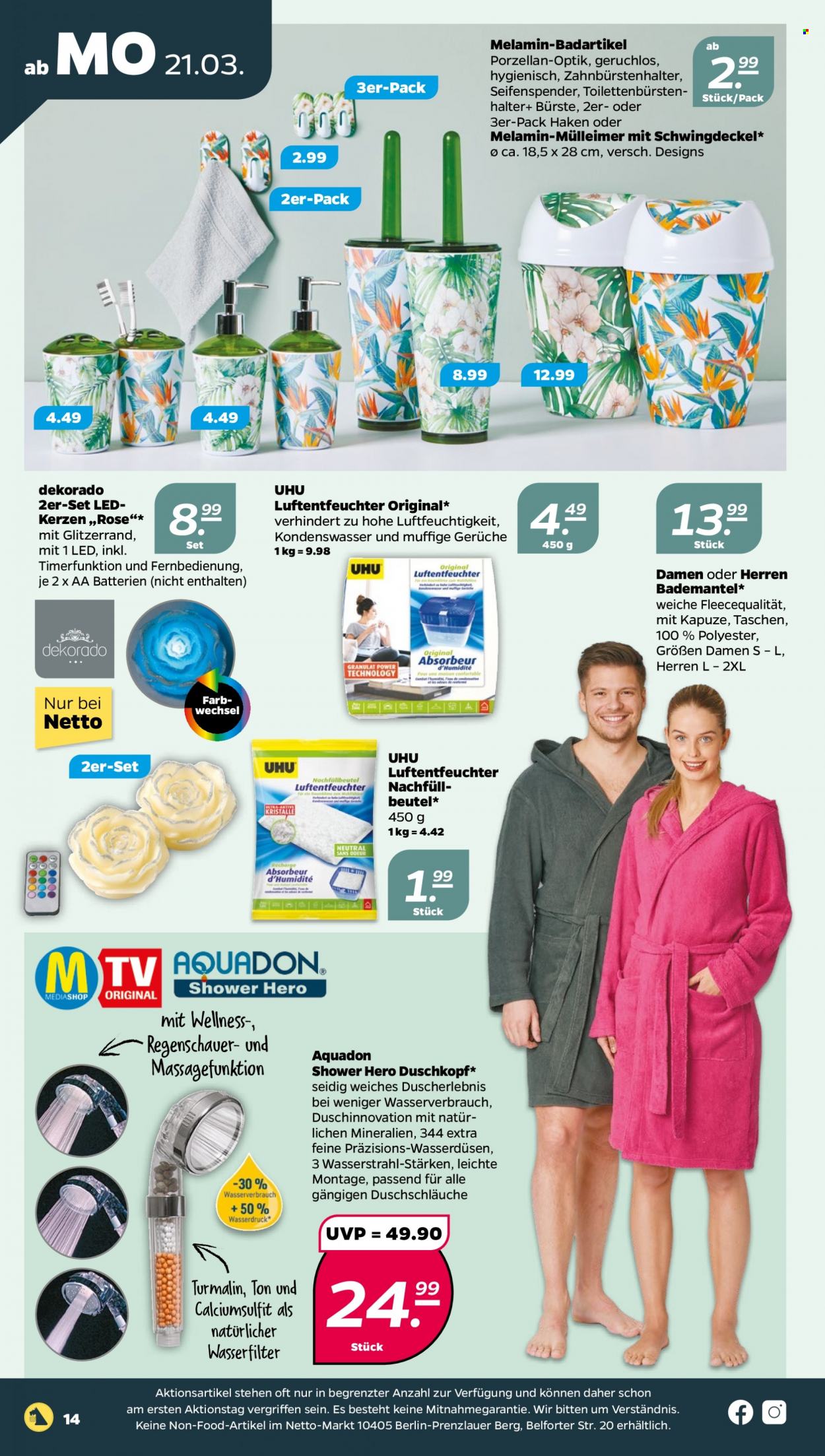 Netto Prospekte  - 21.03.2022 - 26.03.2022. Seite 14