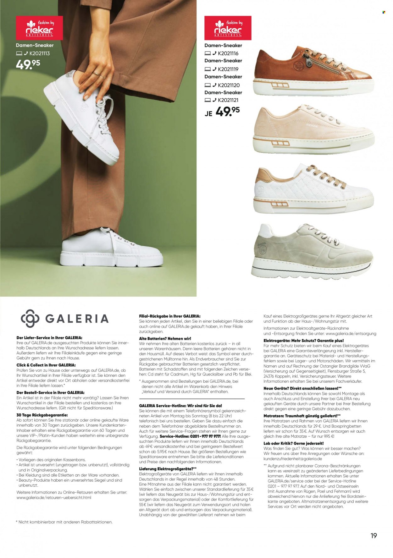 GALERIA Karstadt Kaufhof Prospekte  - 16.03.2022 - 22.03.2022. Seite 19