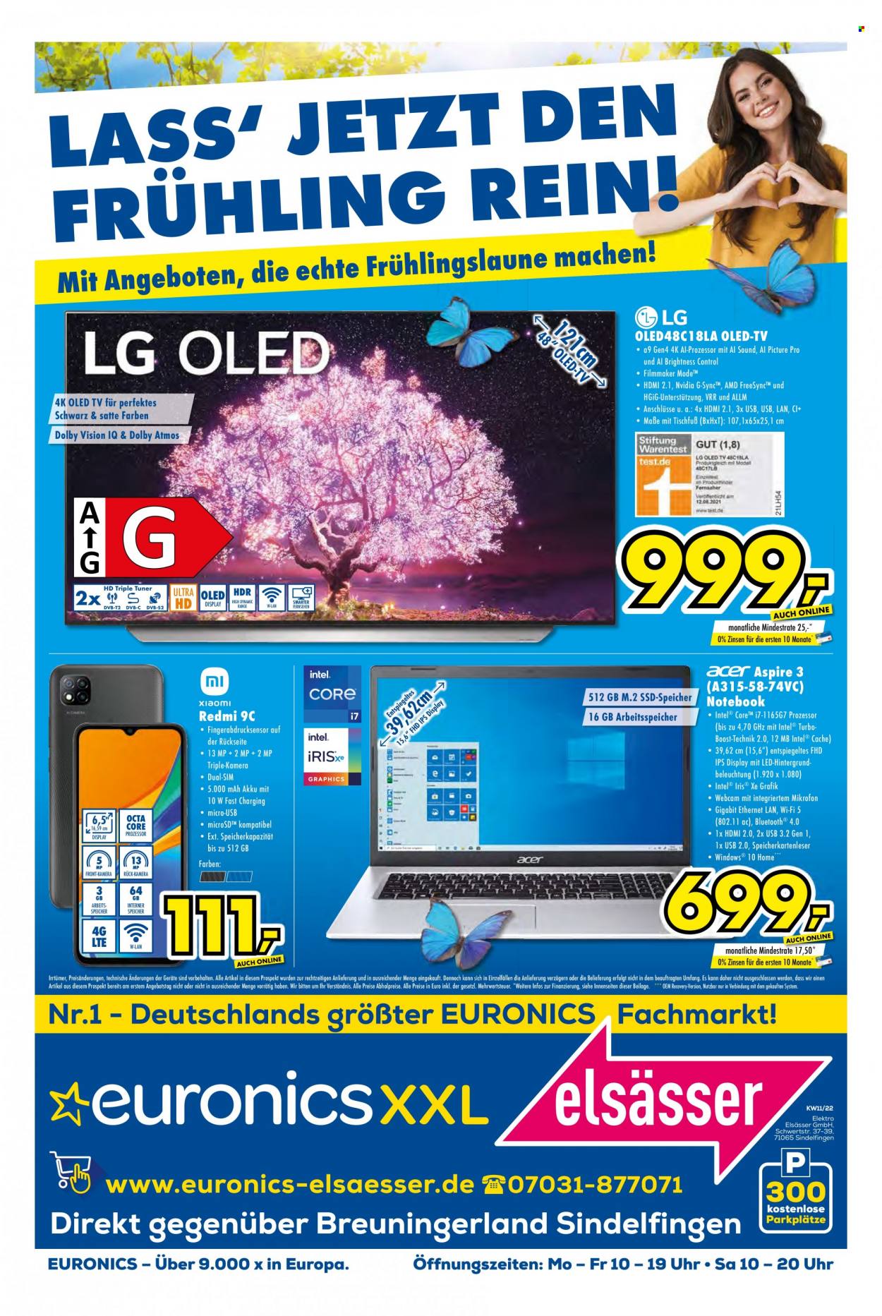 Euronics Prospekte  - 16.03.2022 - 22.03.2022. Seite 1
