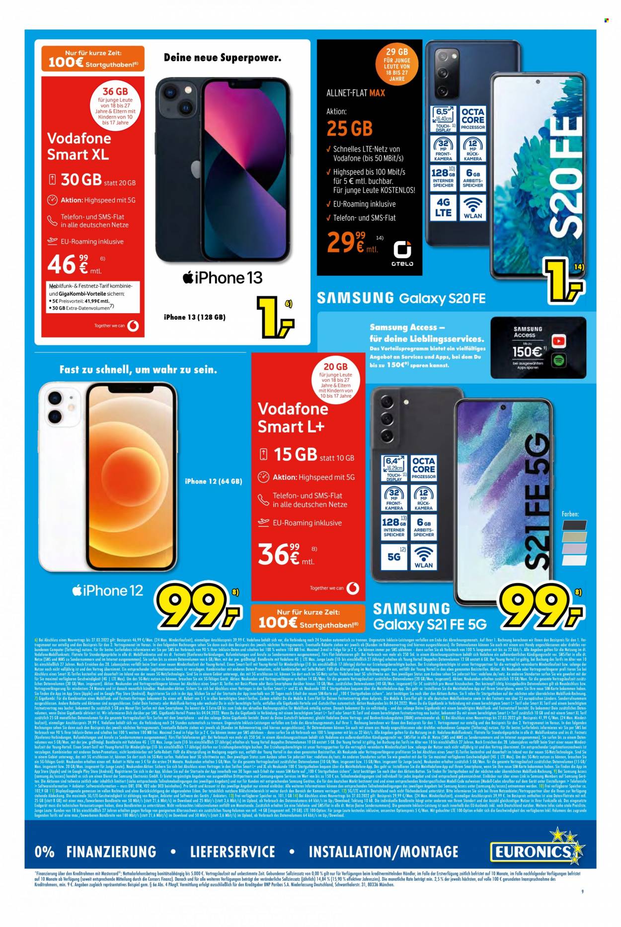Euronics Prospekte  - 16.03.2022 - 22.03.2022. Seite 9