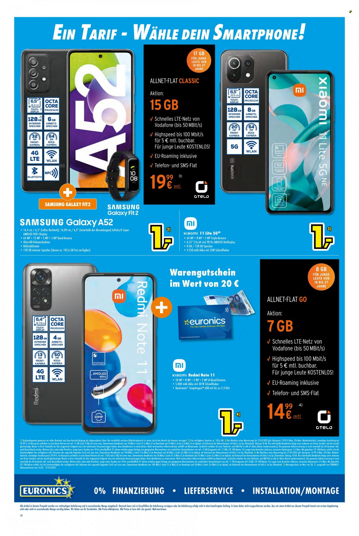 Euronics Prospekte  - 16.03.2022 - 22.03.2022. Seite 10