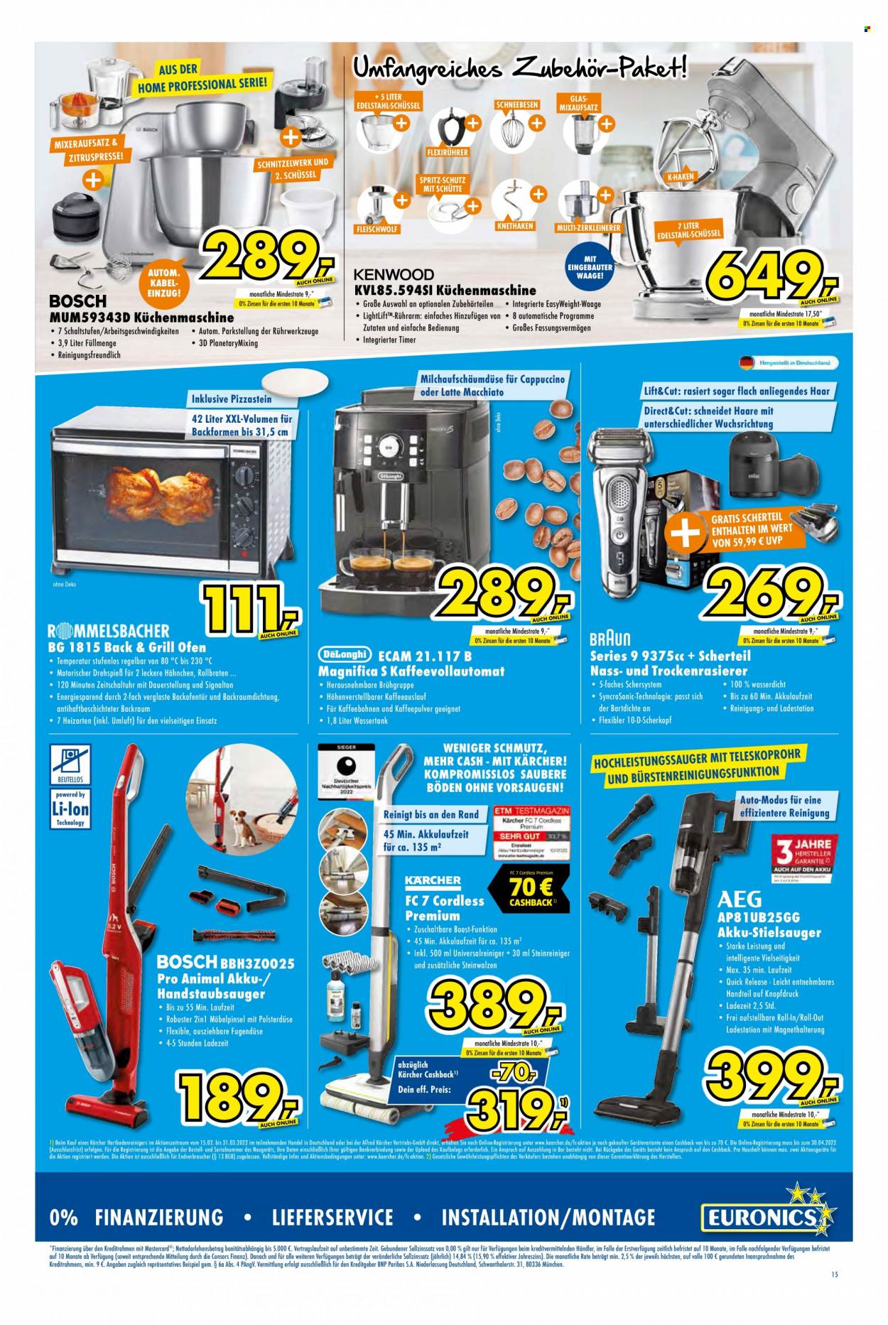 Euronics Prospekte  - 16.03.2022 - 22.03.2022. Seite 15