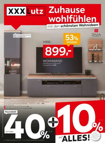 Prospekte XXXLutz - 14.03.2022 - 27.03.2022.