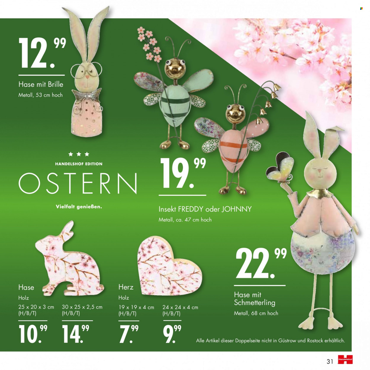 Handelshof Prospekte  - 24.03.2022 - 16.04.2022. Seite 31