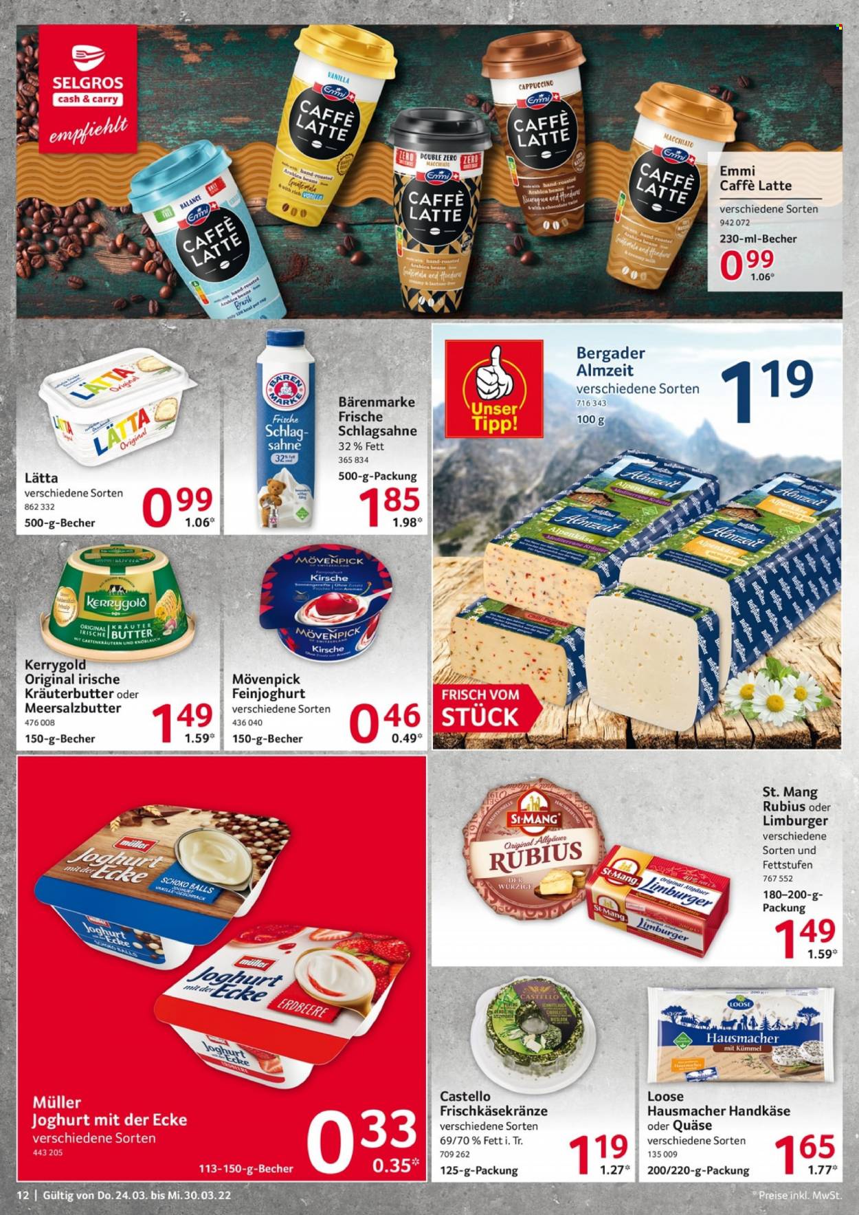 Selgros Prospekte  - 24.03.2022 - 30.03.2022. Seite 12