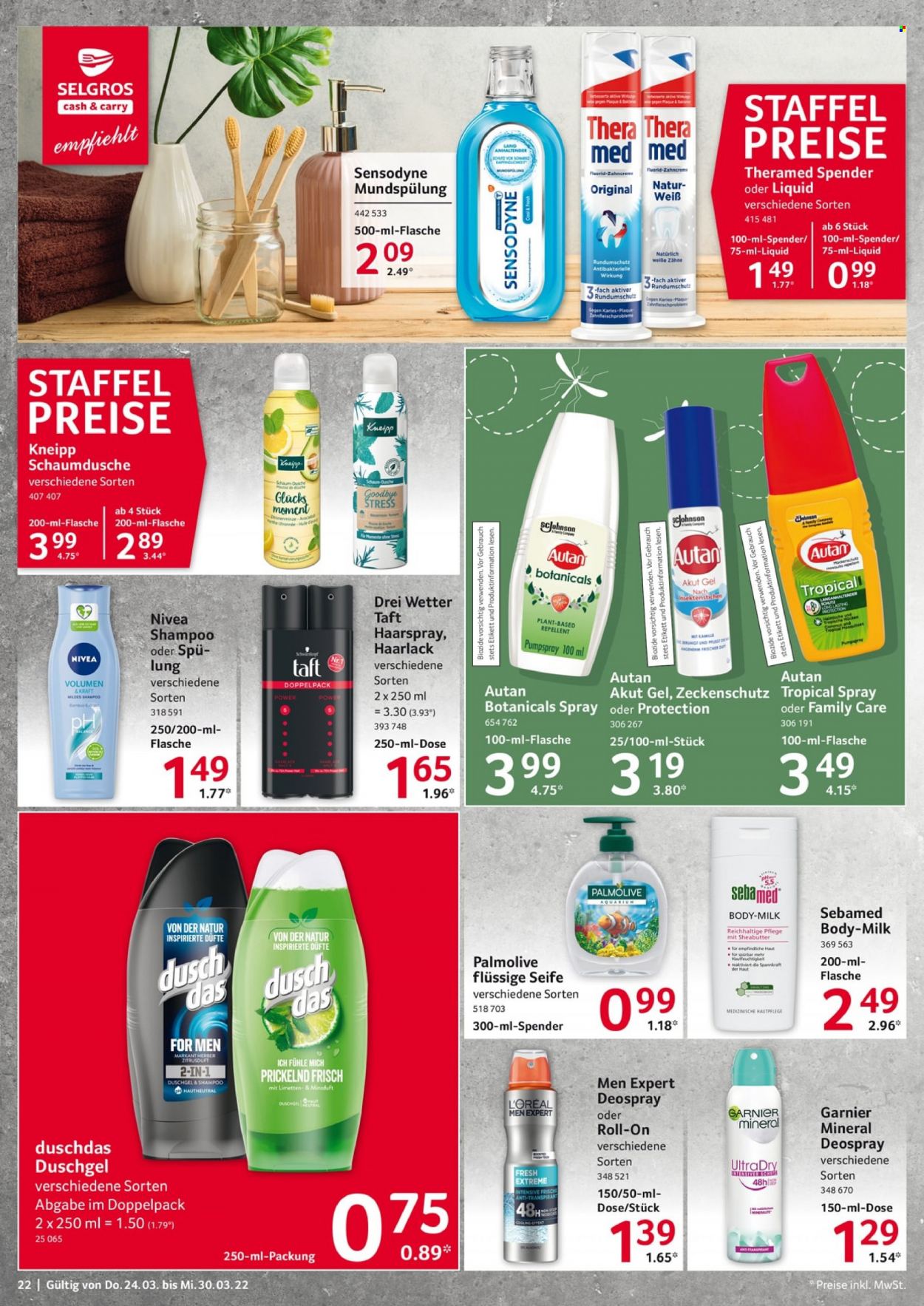 Selgros Prospekte  - 24.03.2022 - 30.03.2022. Seite 22