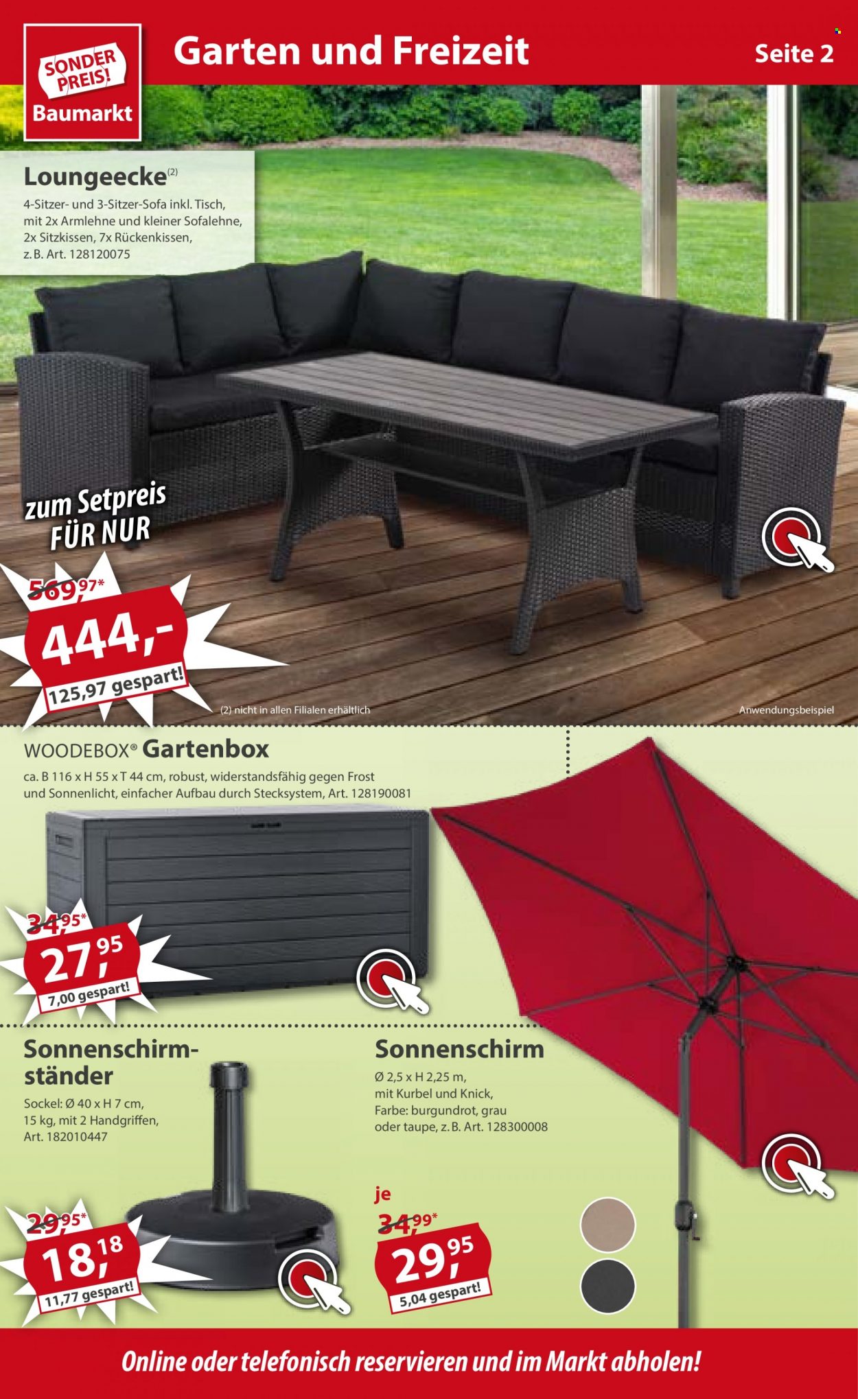 Sonderpreis-Baumarkt Prospekte  - 26.03.2022 - 1.04.2022. Seite 2