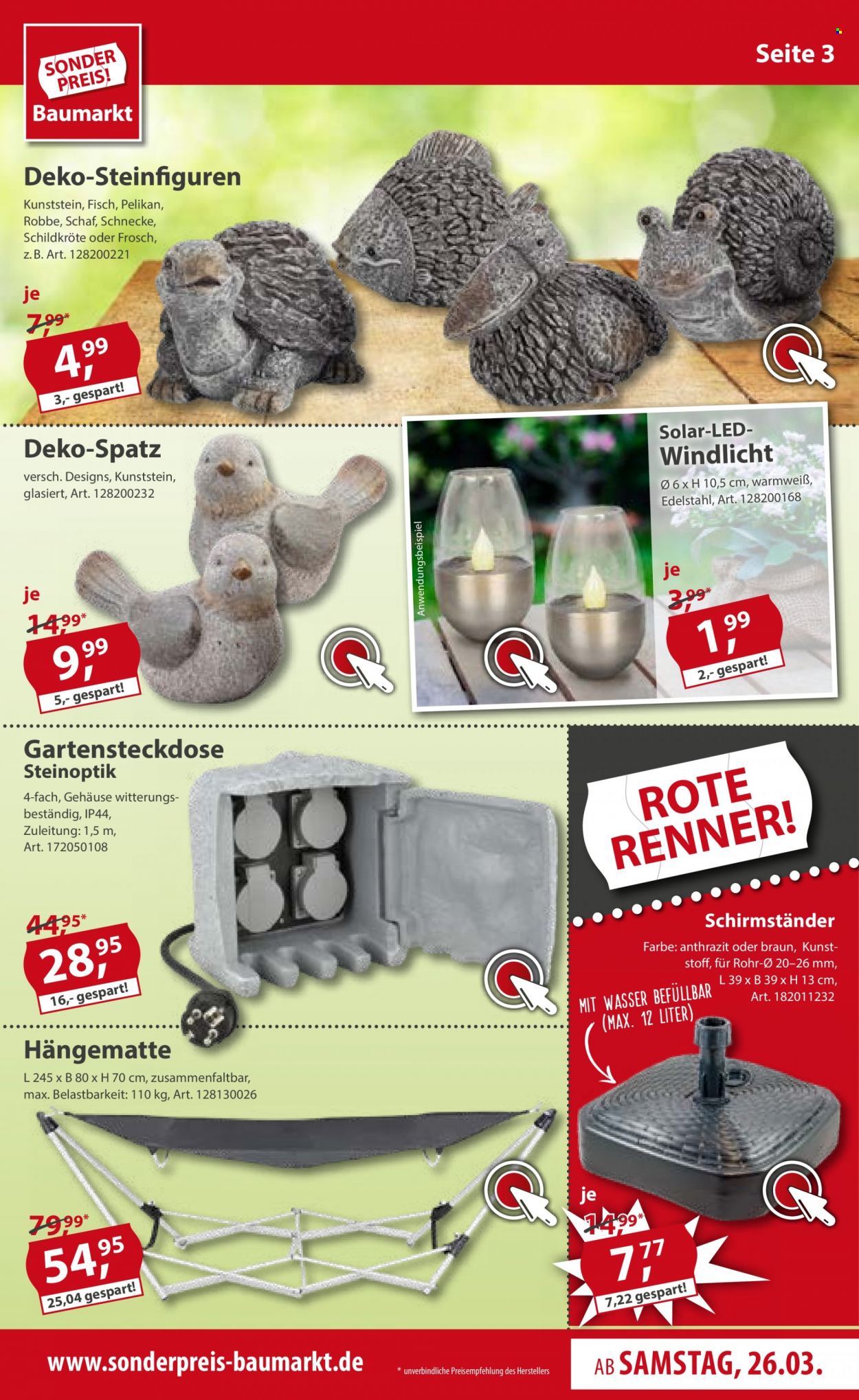 Sonderpreis-Baumarkt Prospekte  - 26.03.2022 - 1.04.2022. Seite 3