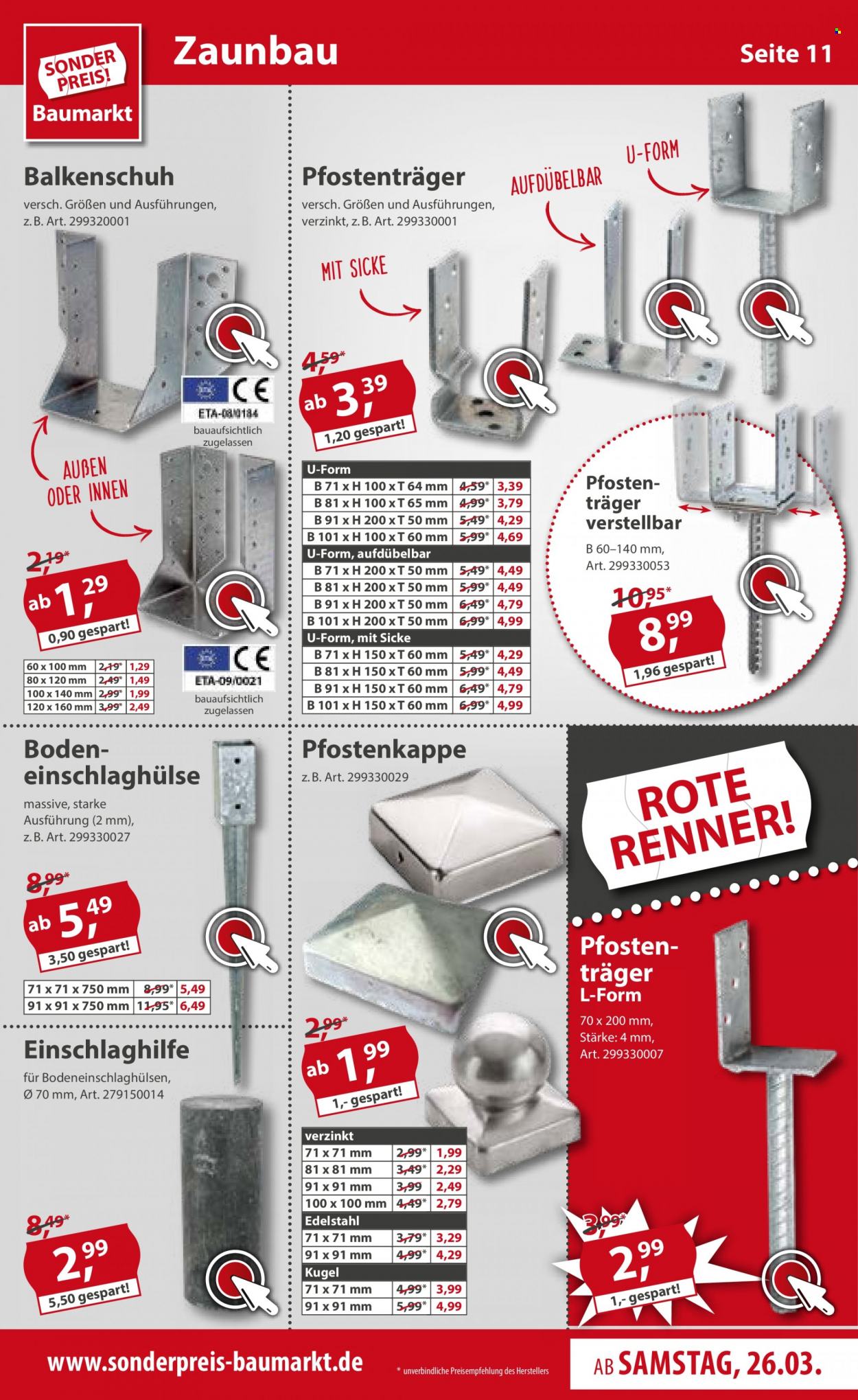 Sonderpreis-Baumarkt Prospekte  - 26.03.2022 - 1.04.2022. Seite 13