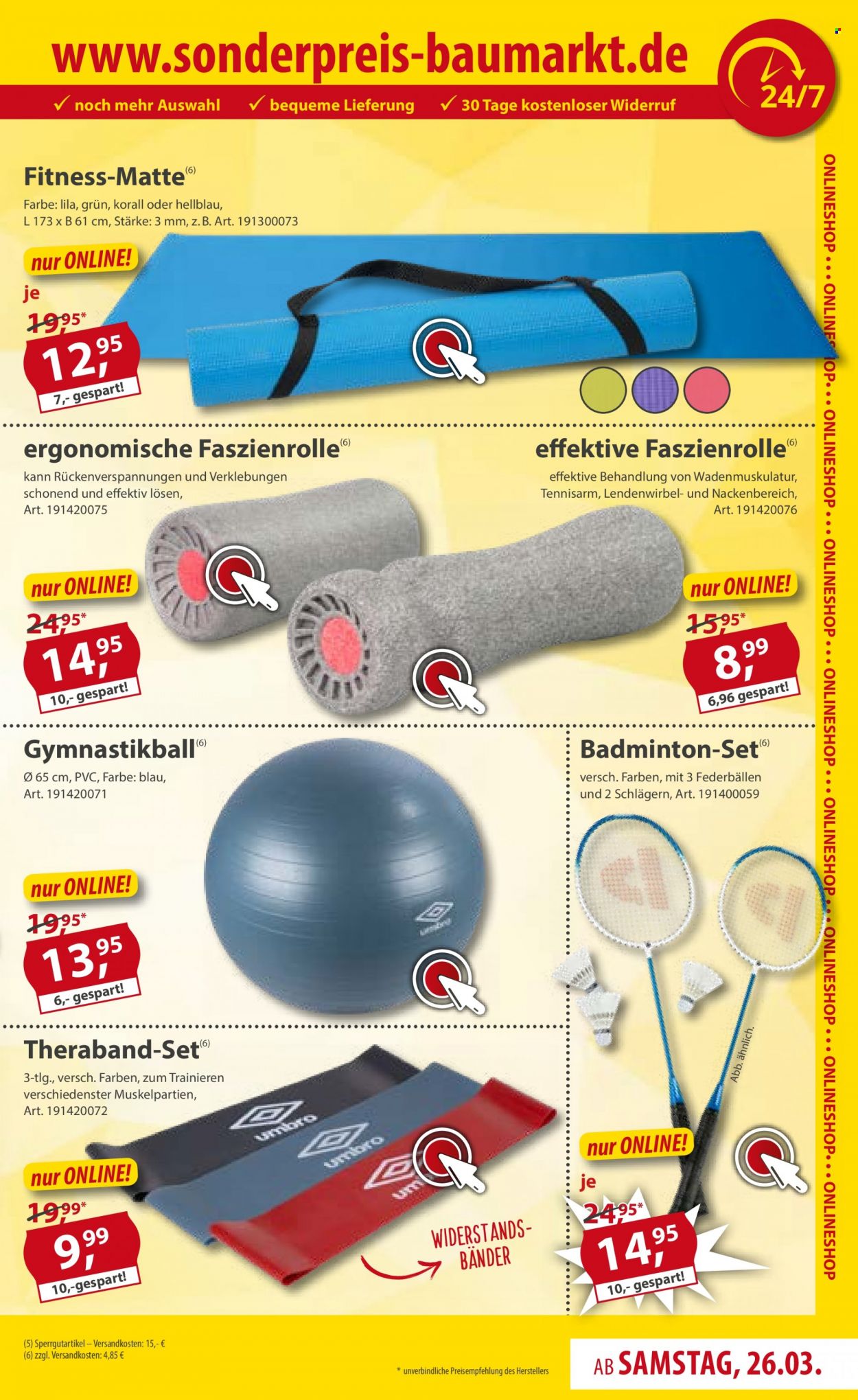 Sonderpreis-Baumarkt Prospekte  - 26.03.2022 - 1.04.2022. Seite 15