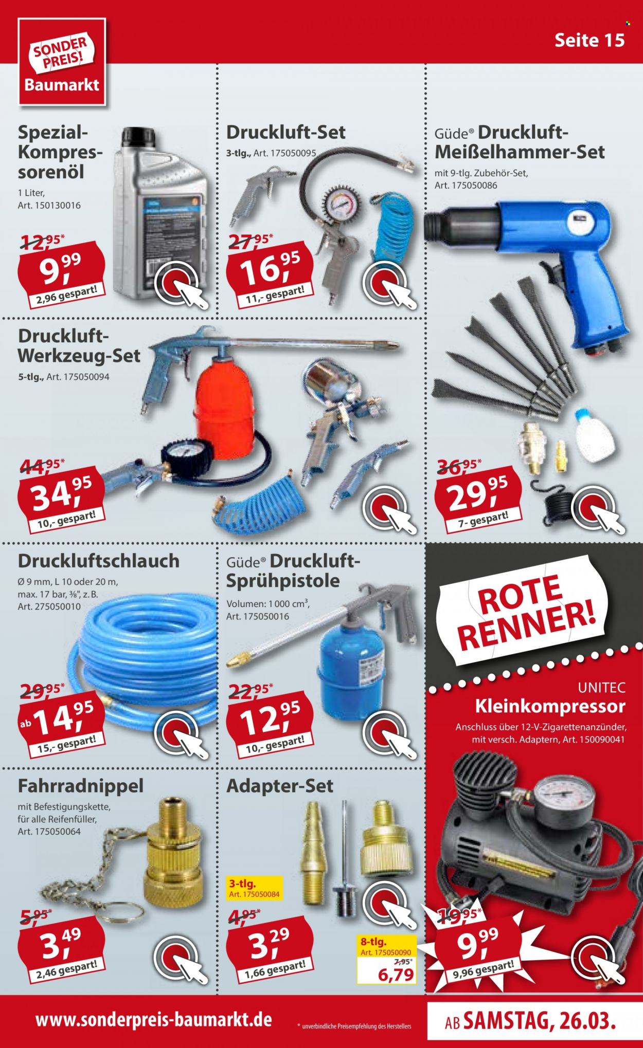 Sonderpreis-Baumarkt Prospekte  - 26.03.2022 - 1.04.2022. Seite 17