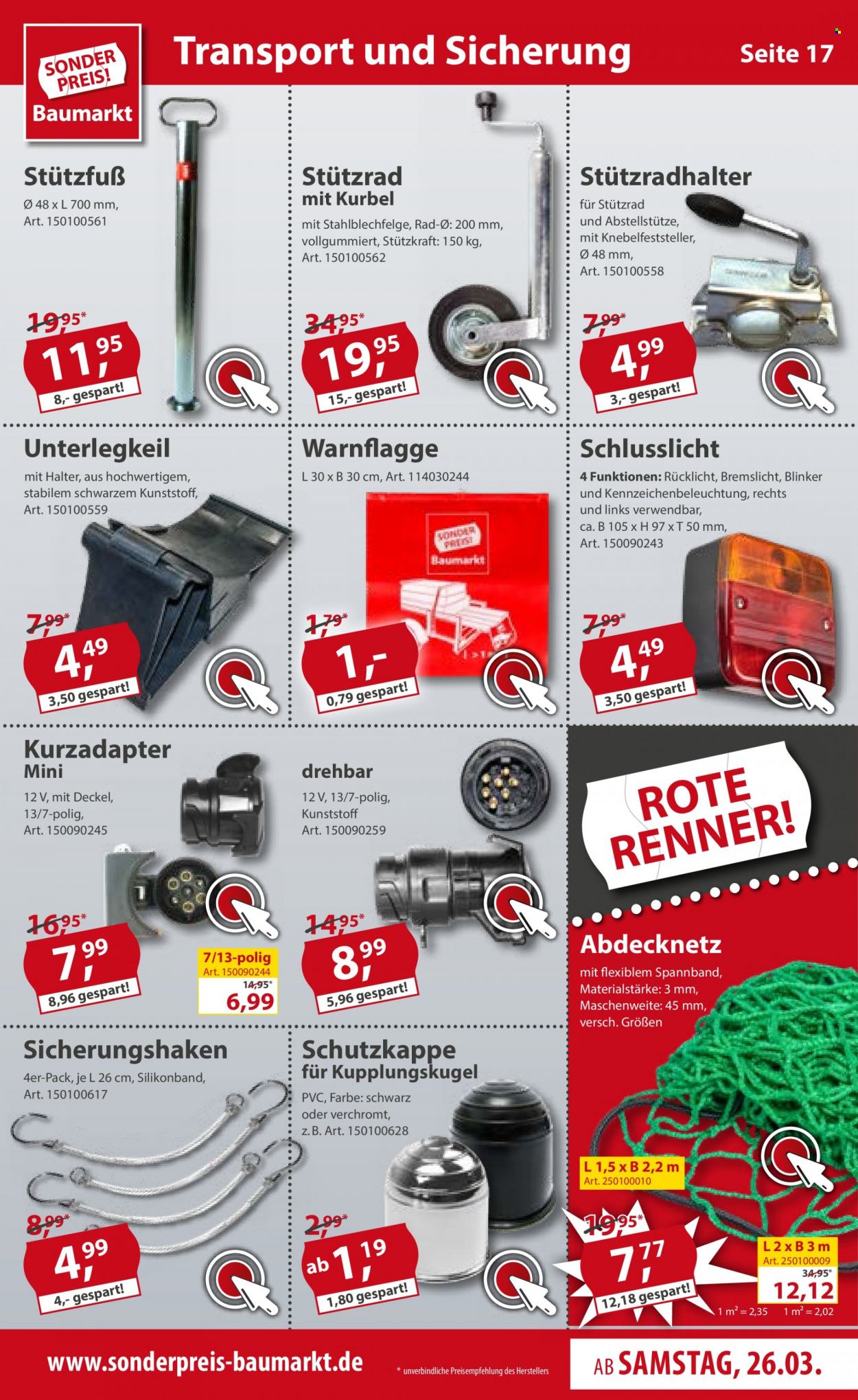 Sonderpreis-Baumarkt Prospekte  - 26.03.2022 - 1.04.2022. Seite 19