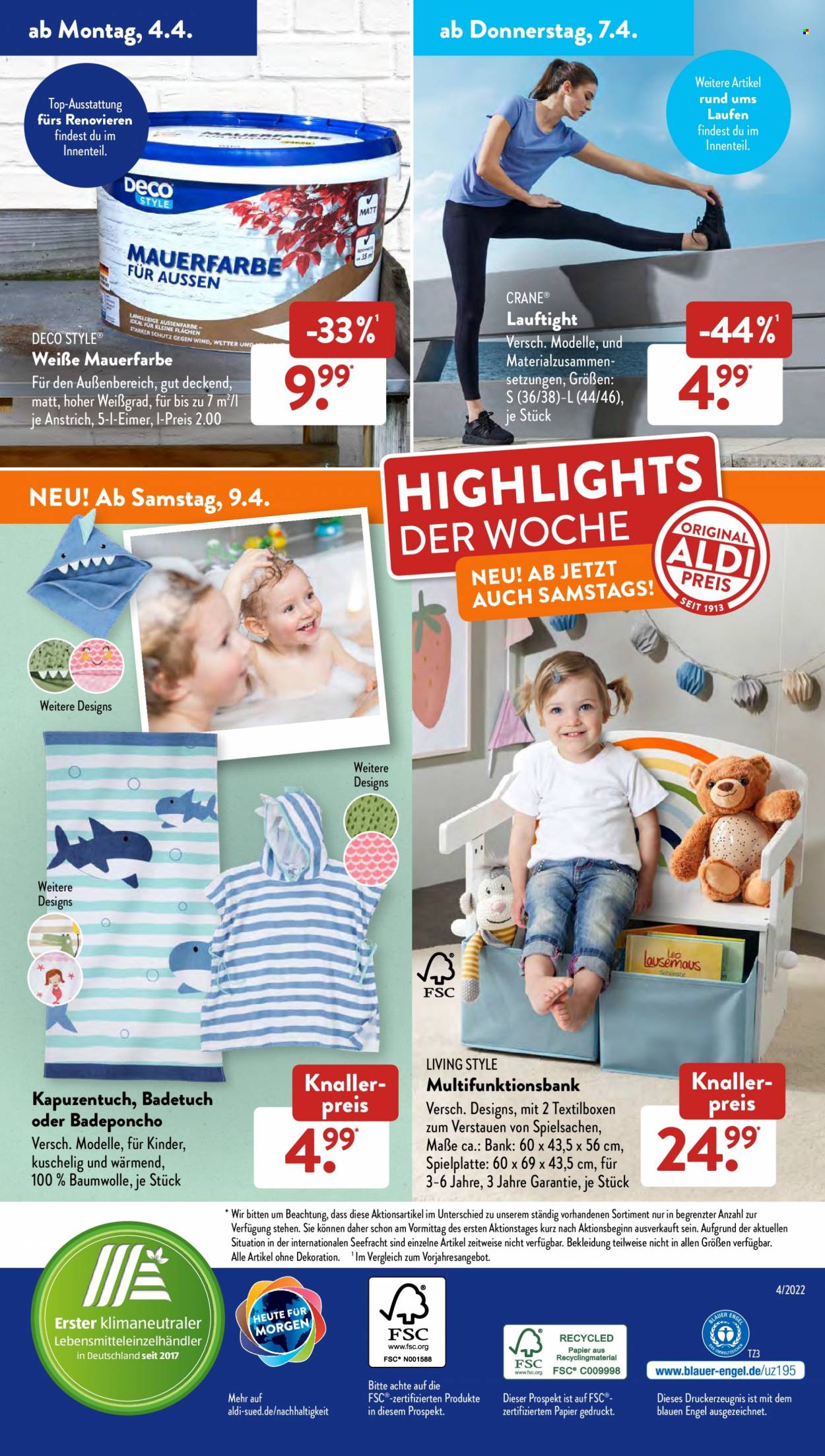 ALDI SÜD Prospekte  - 4.04.2022 - 9.04.2022. Seite 39