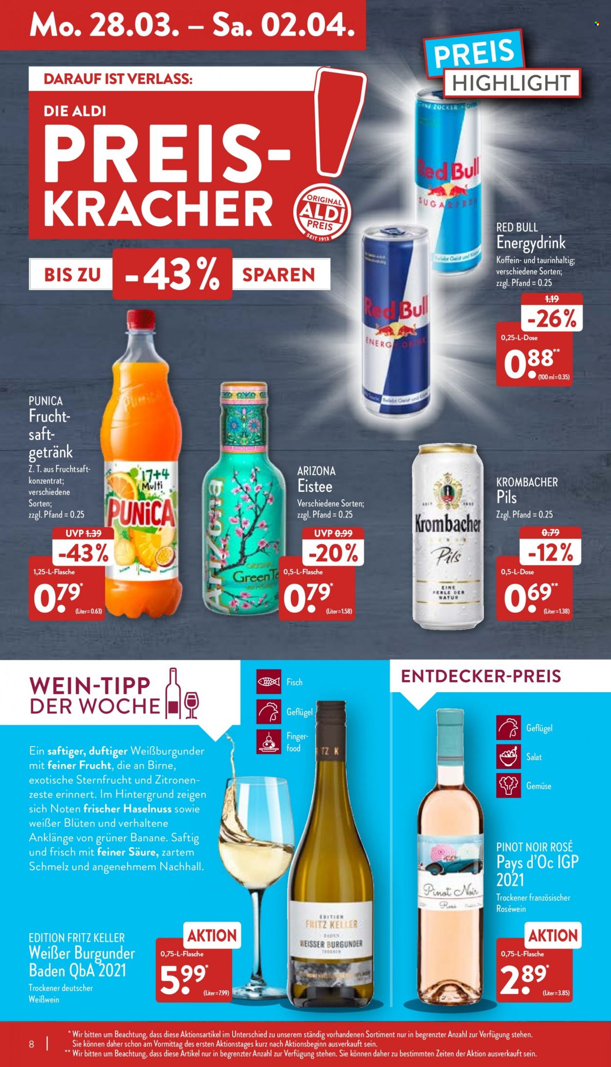 ALDI Nord Prospekte  - 28.03.2022 - 2.04.2022. Seite 8