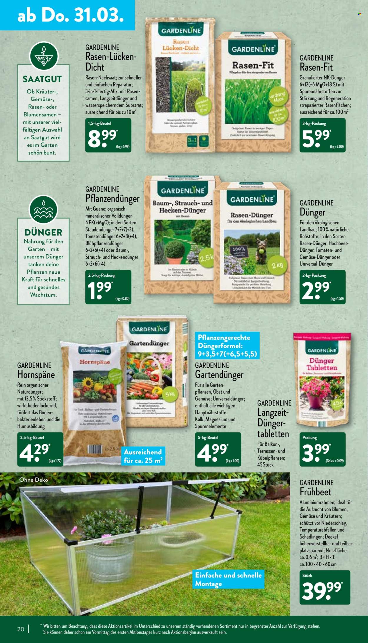 ALDI Nord Prospekte  - 28.03.2022 - 2.04.2022. Seite 20