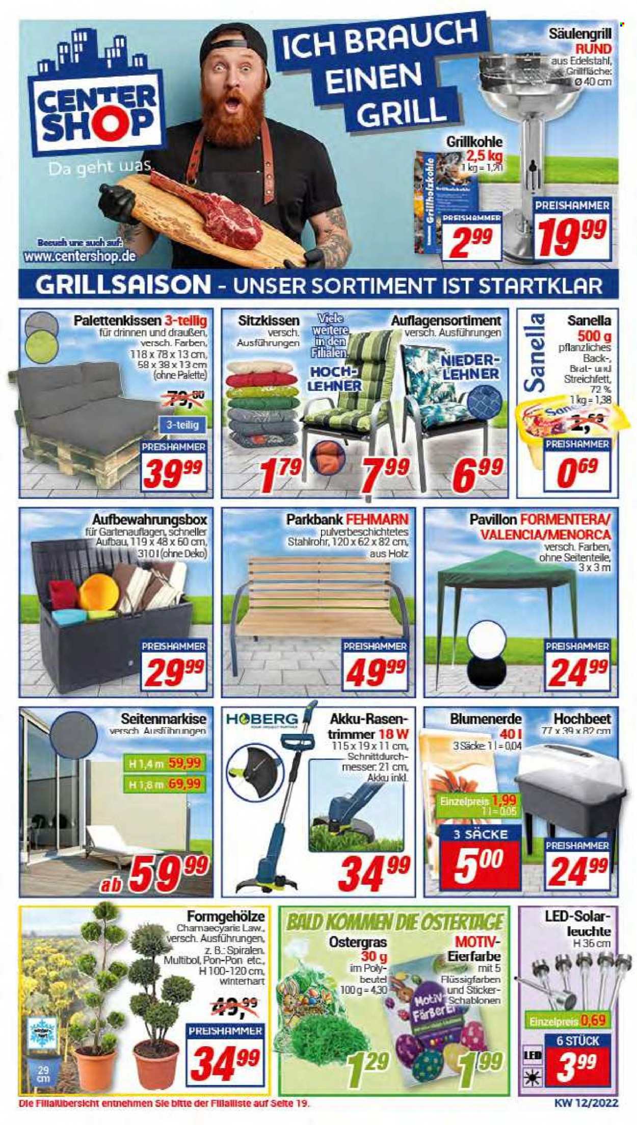 CENTERSHOP Prospekte  - 21.03.2022 - 26.03.2022. Seite 1