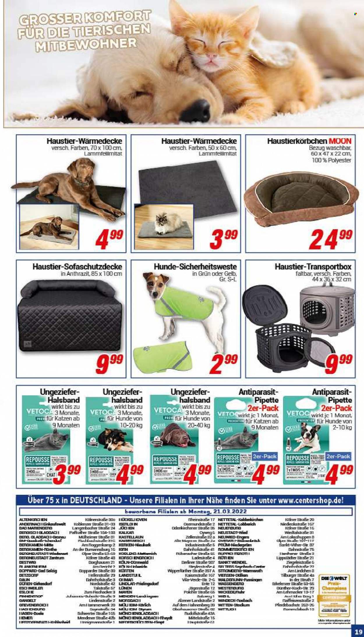 CENTERSHOP Prospekte  - 21.03.2022 - 26.03.2022. Seite 19