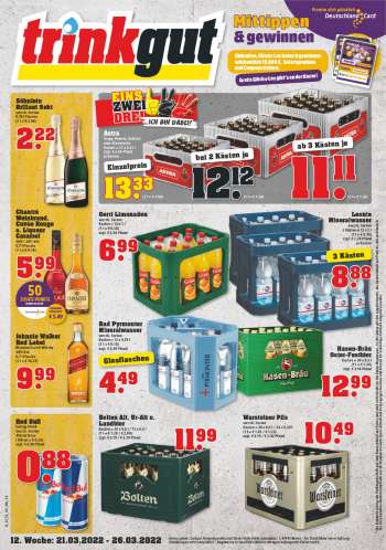 Prospekte trinkgut - 21.03.2022 - 26.03.2022.