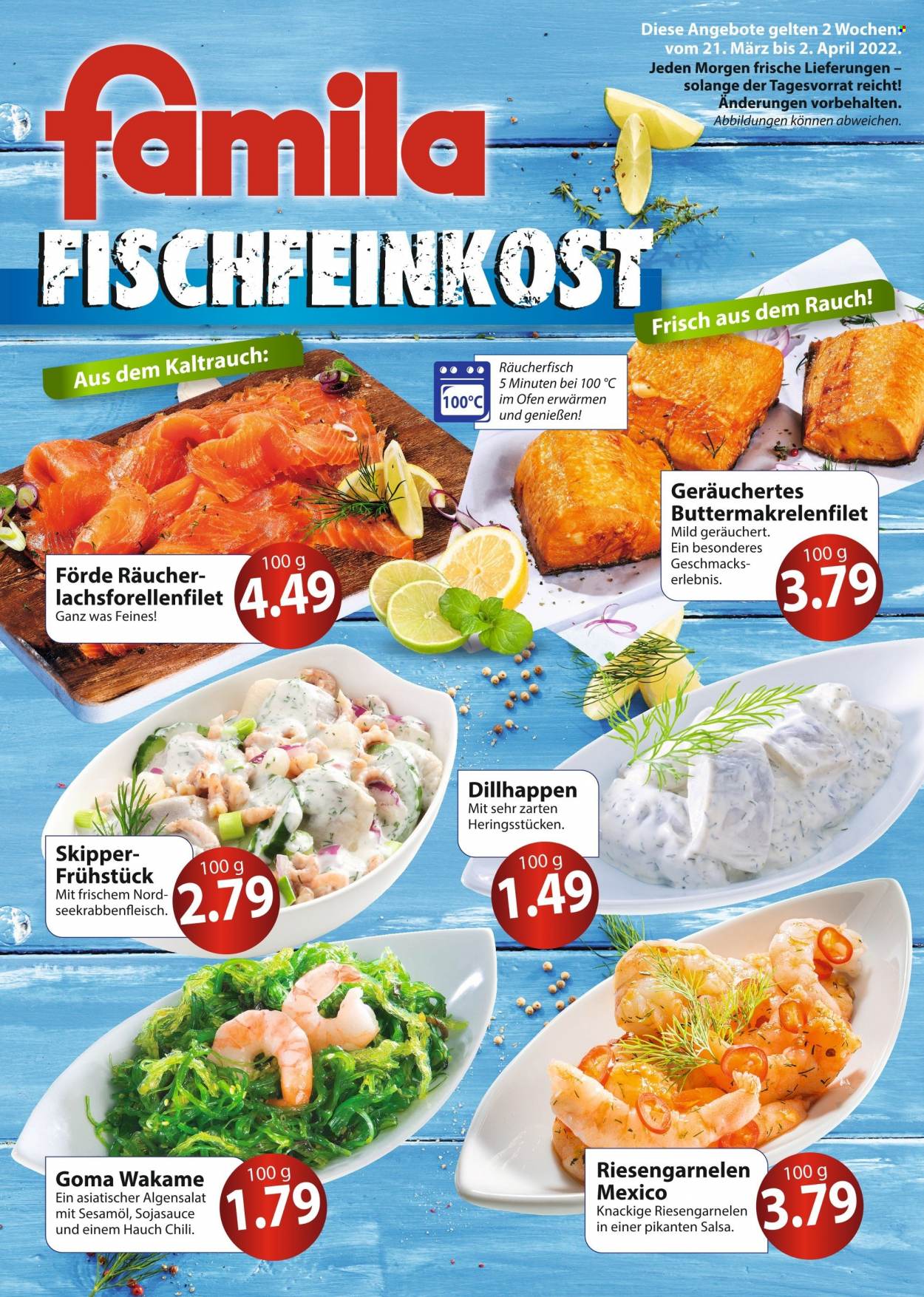 famila Prospekte  - 21.03.2022 - 2.04.2022. Seite 2